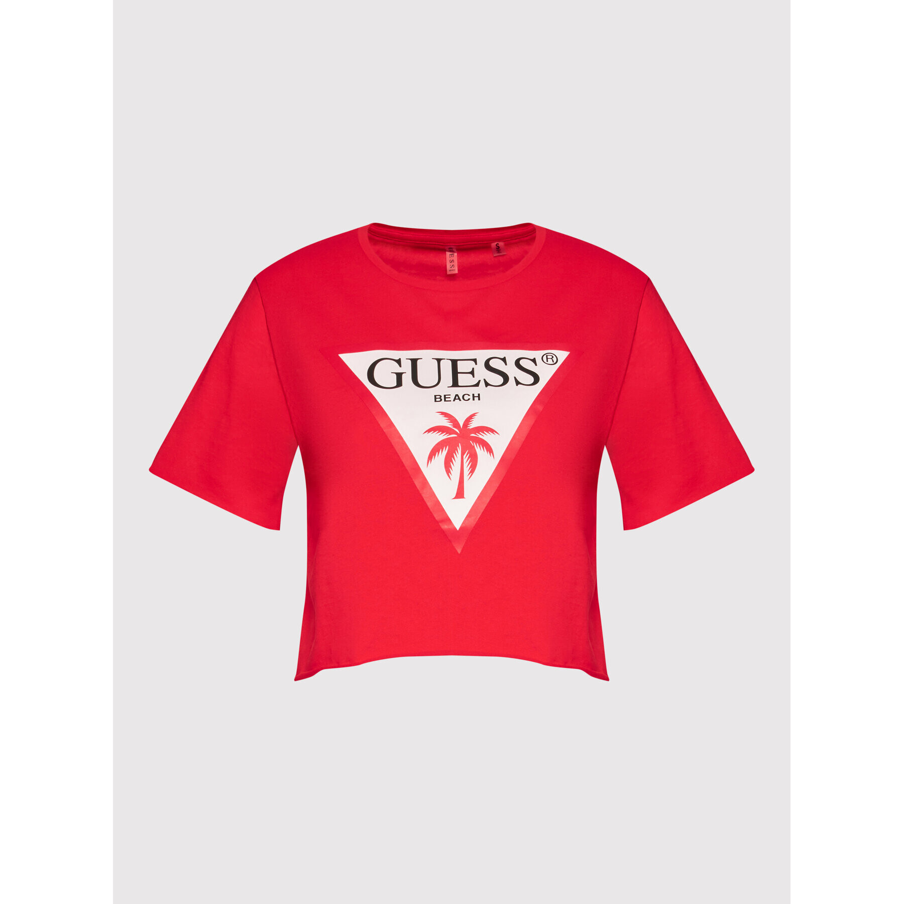 Guess Тишърт E02I01 K8FY0 Червен Regular Fit - Pepit.bg