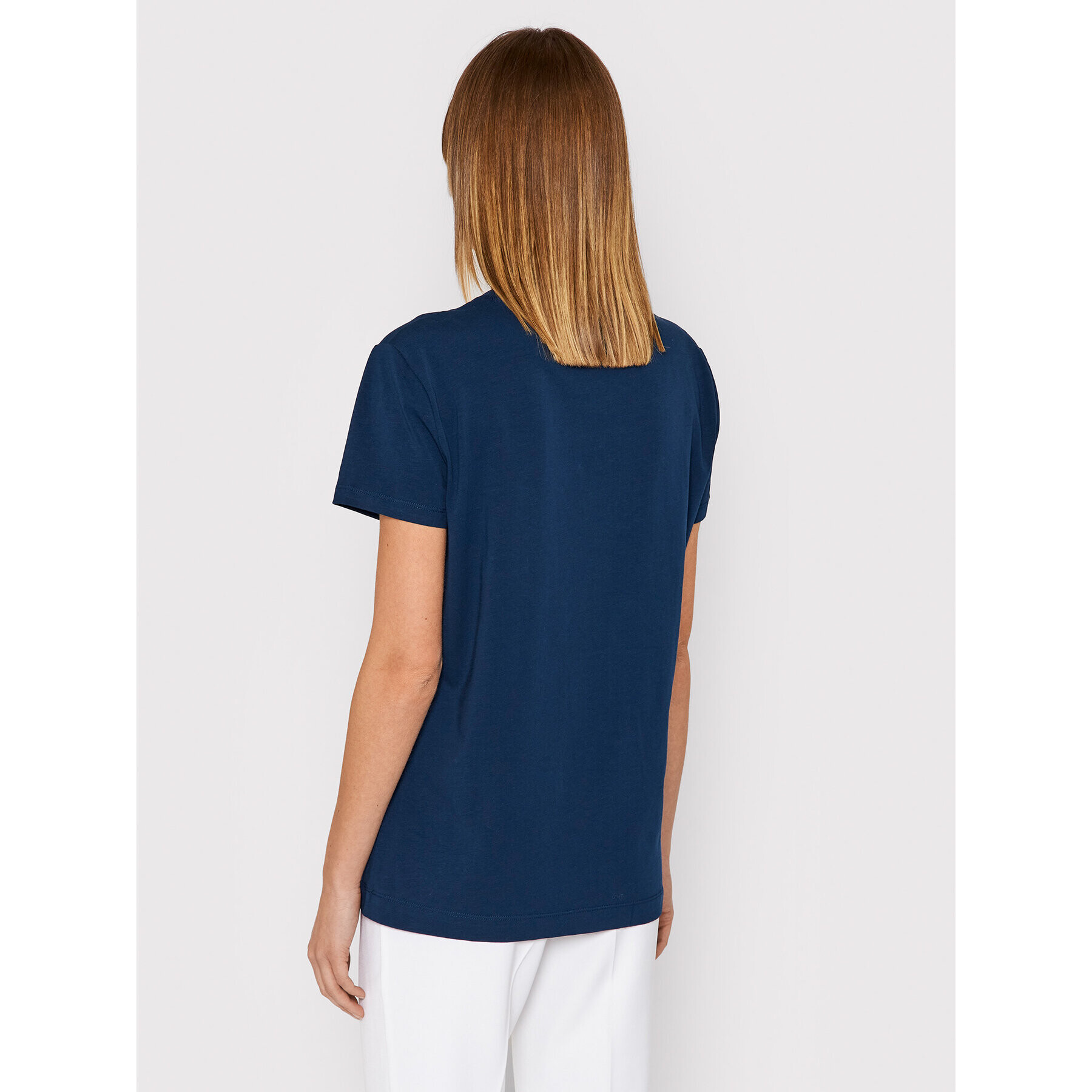 Guess Тишърт Enara W1BI02 J1311 Тъмносин Regular Fit - Pepit.bg