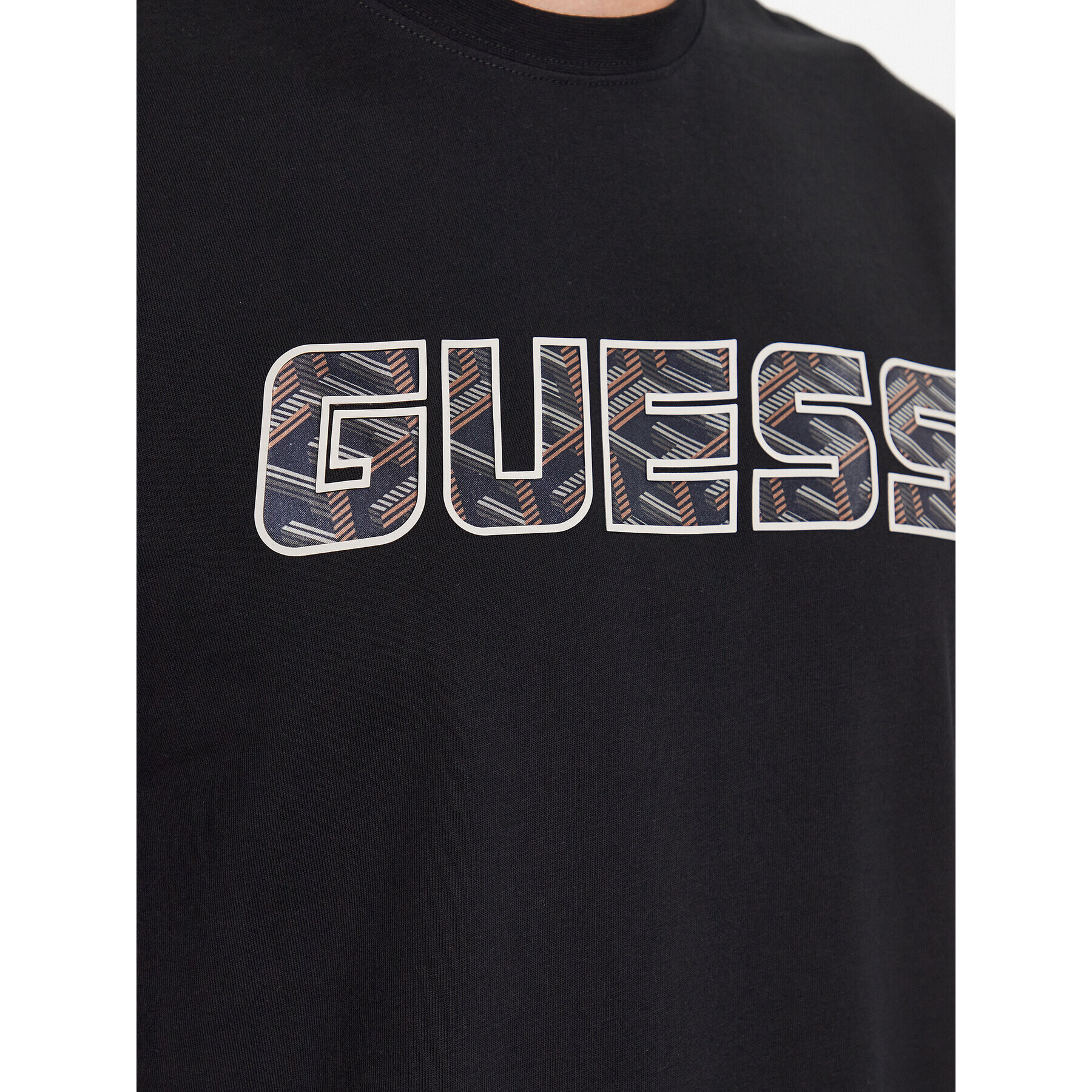 Guess Тишърт Eugene Z3YI11 I3Z14 Черен Regular Fit - Pepit.bg