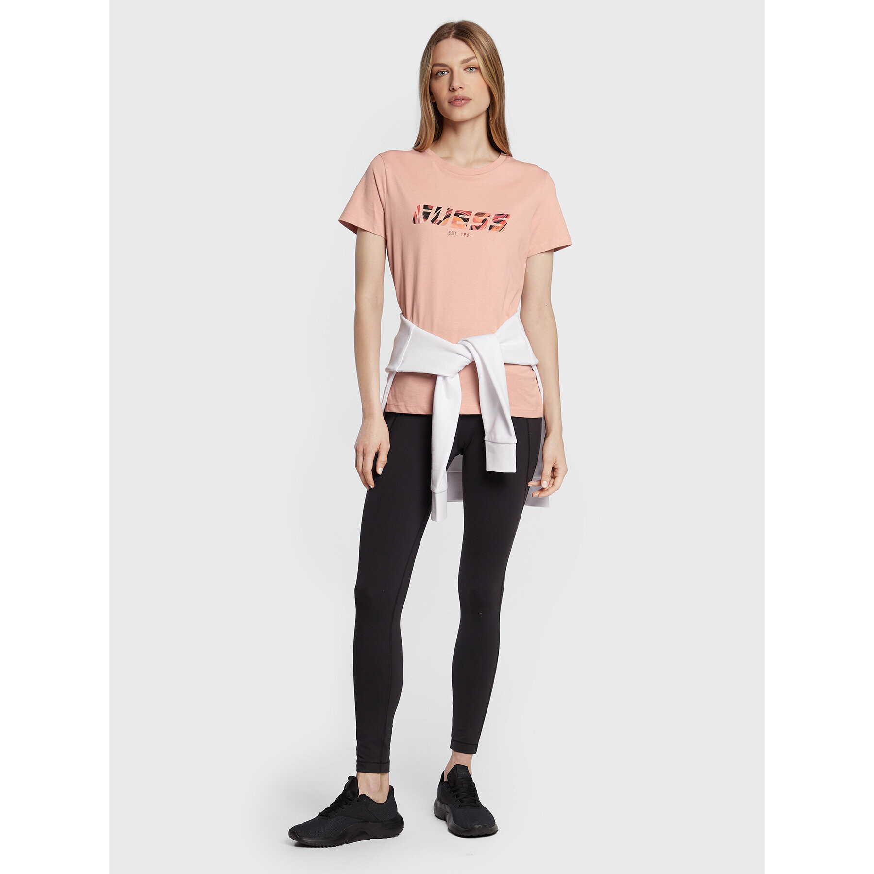 Guess Тишърт Eulalia V2BI00 I3Z14 Розов Regular Fit - Pepit.bg