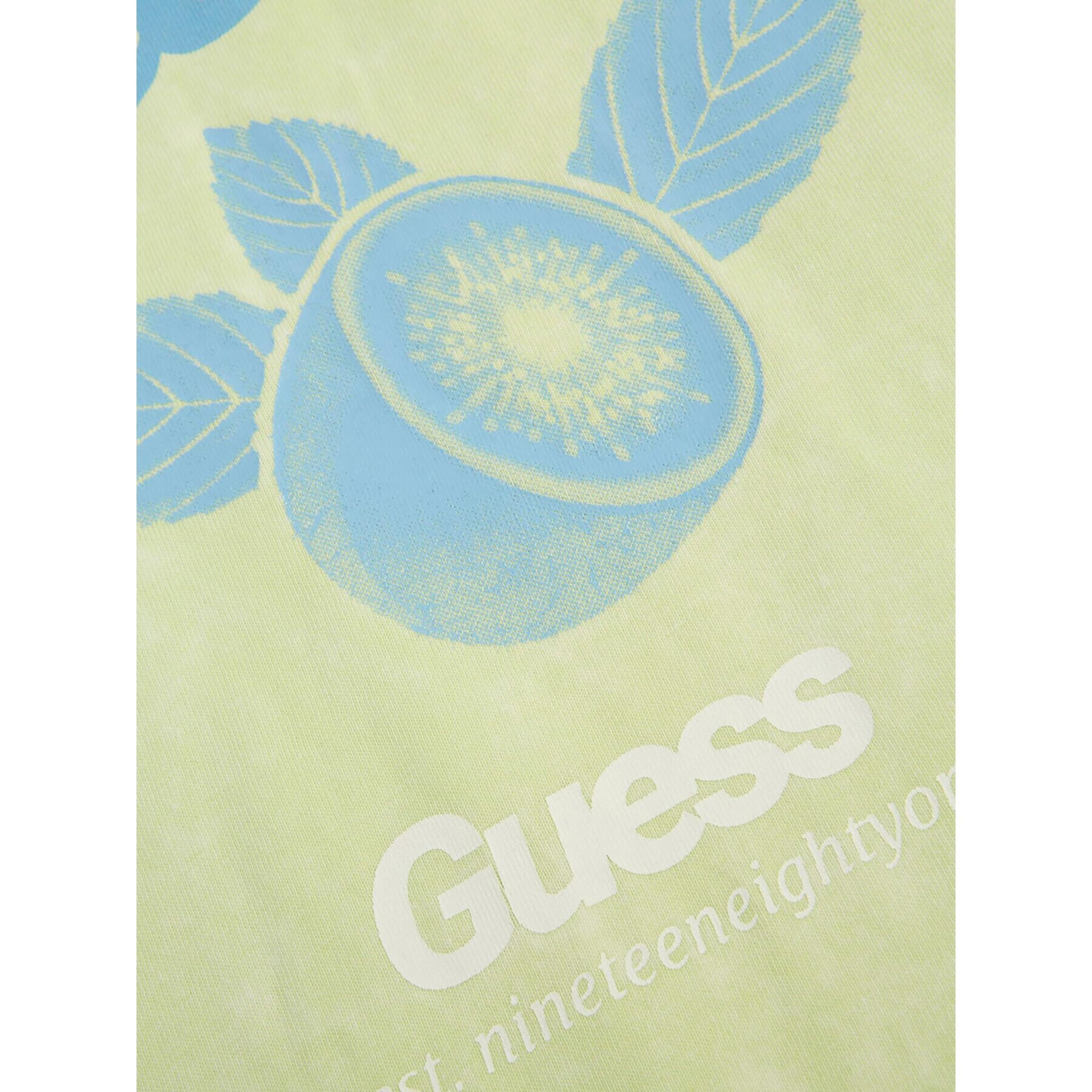 Guess Тишърт Fruits W3GI24 I3Z14 Зелен Regular Fit - Pepit.bg