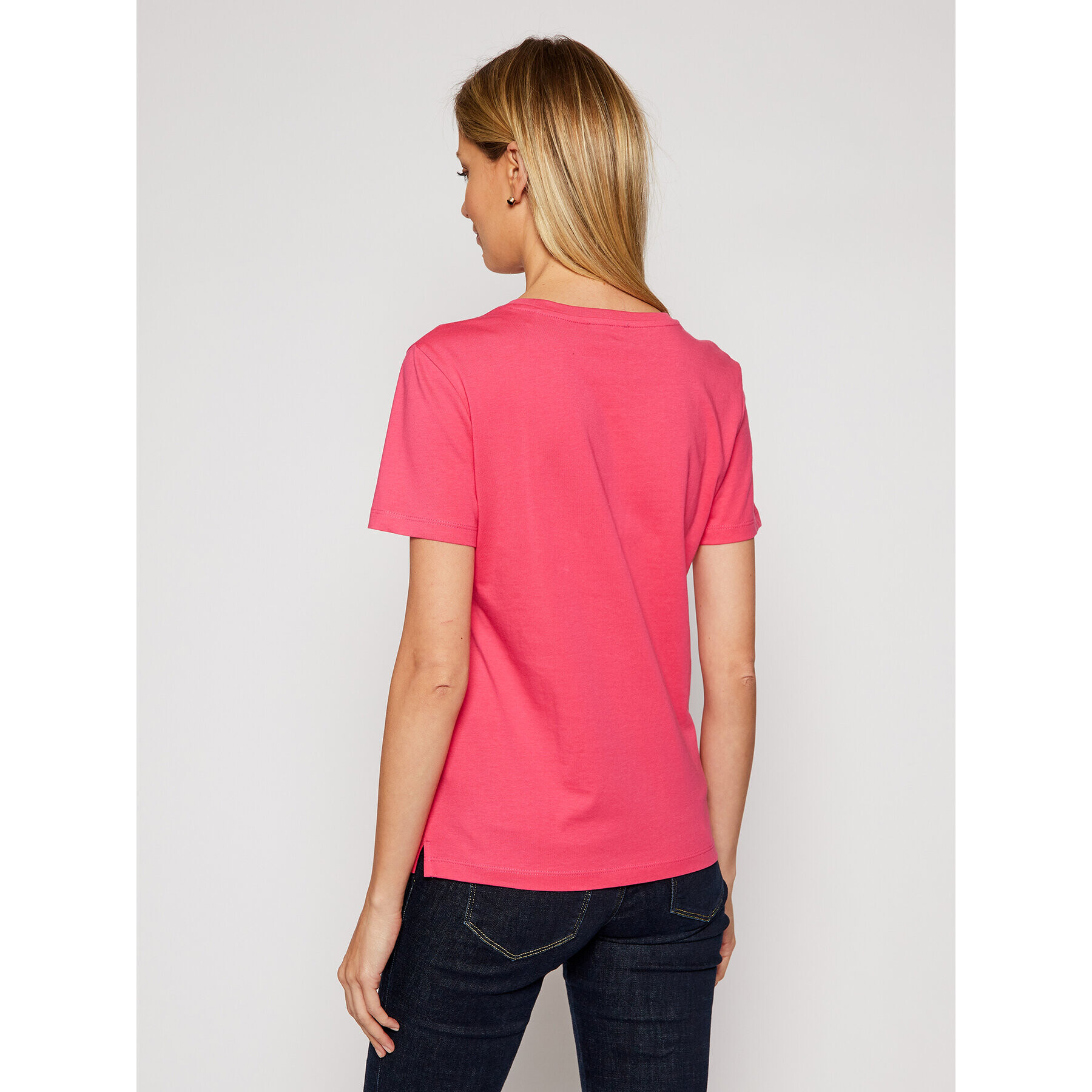 Guess Тишърт G 81 W1RI0B I3Z00 Розов Regular Fit - Pepit.bg