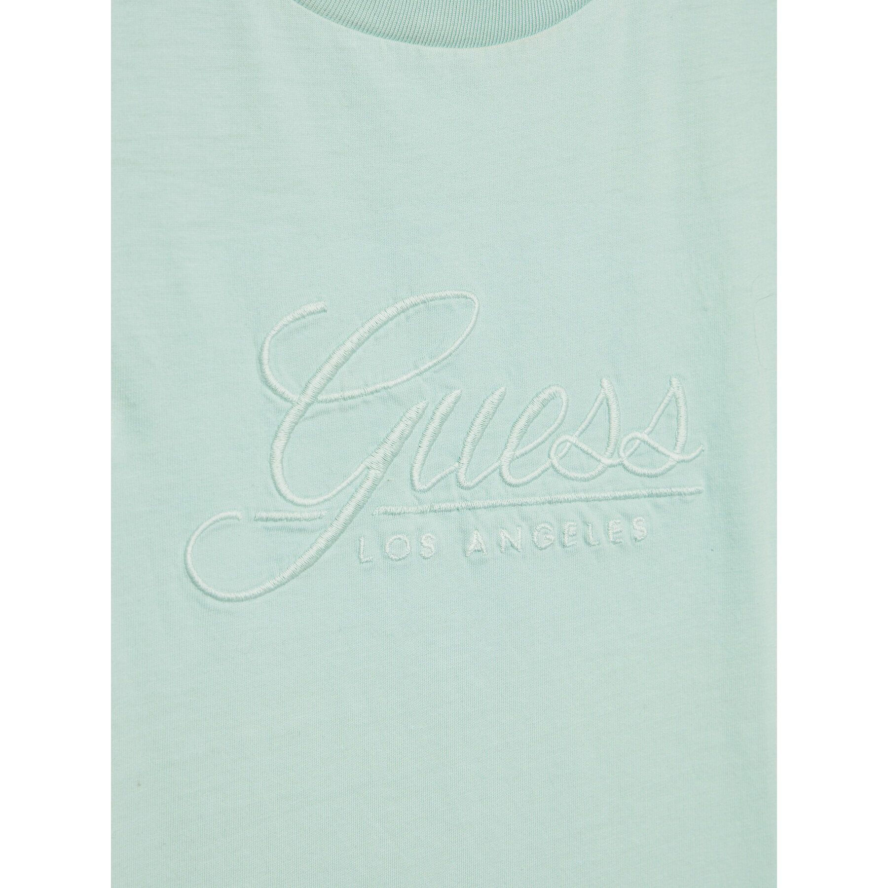 Guess Тишърт H2RJ08 RA260 Зелен Regular Fit - Pepit.bg