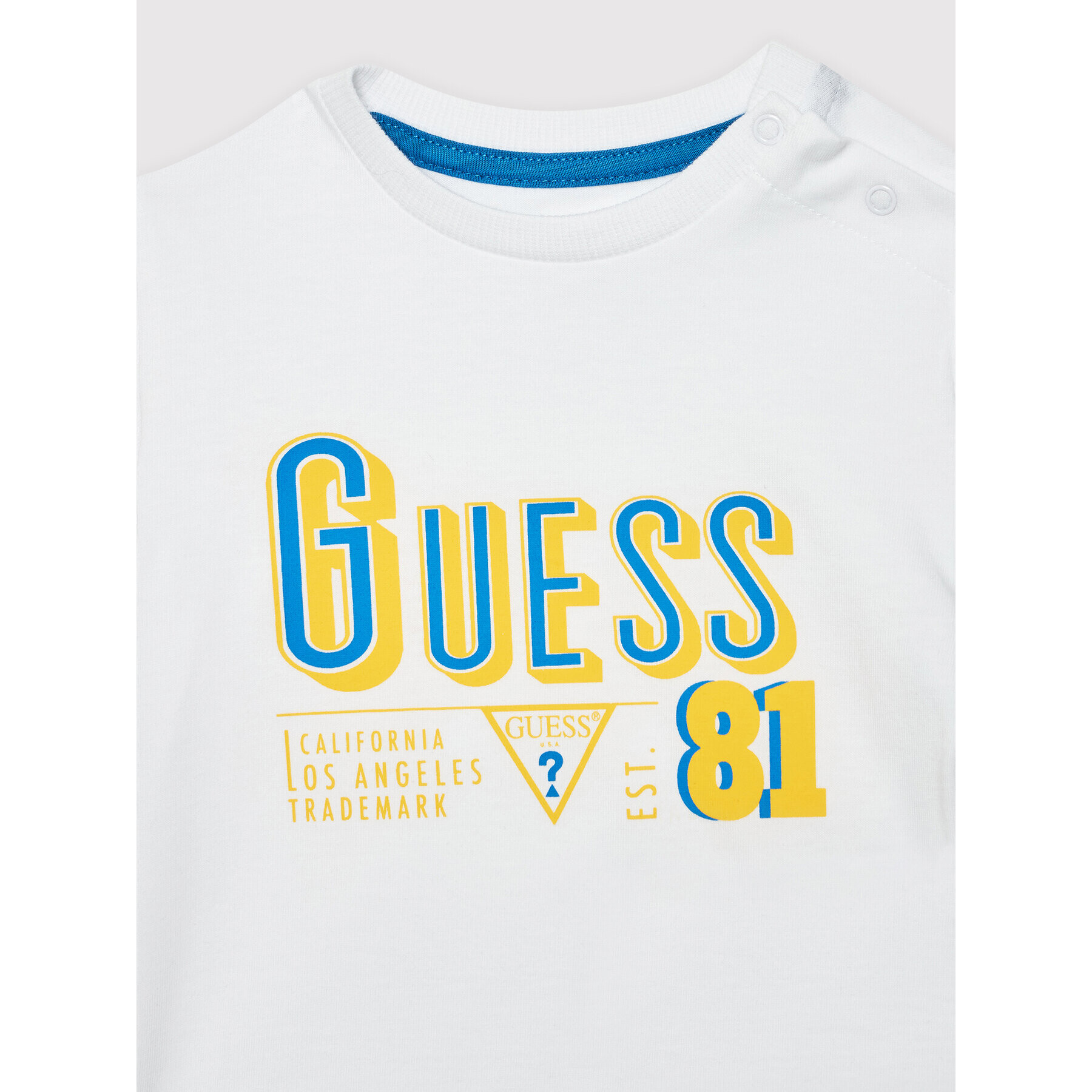 Guess Тишърт I2GI04 K8HM0 Бял Regular Fit - Pepit.bg