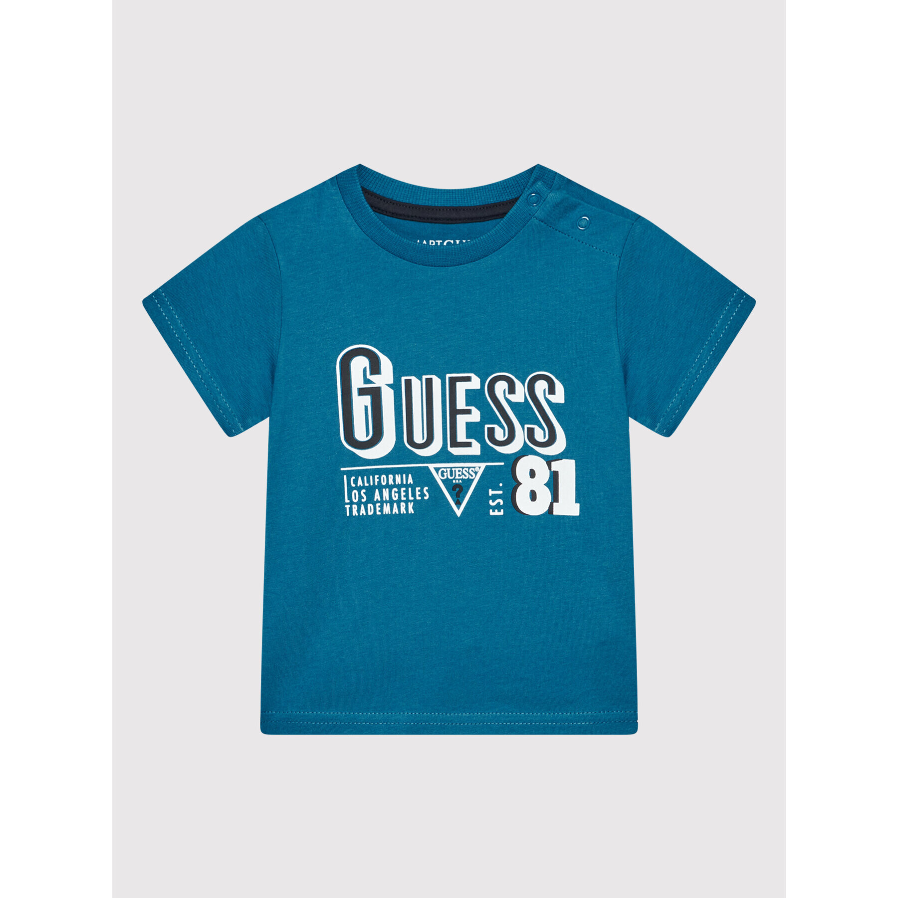 Guess Тишърт I2GI04 K8HM0 Син Regular Fit - Pepit.bg