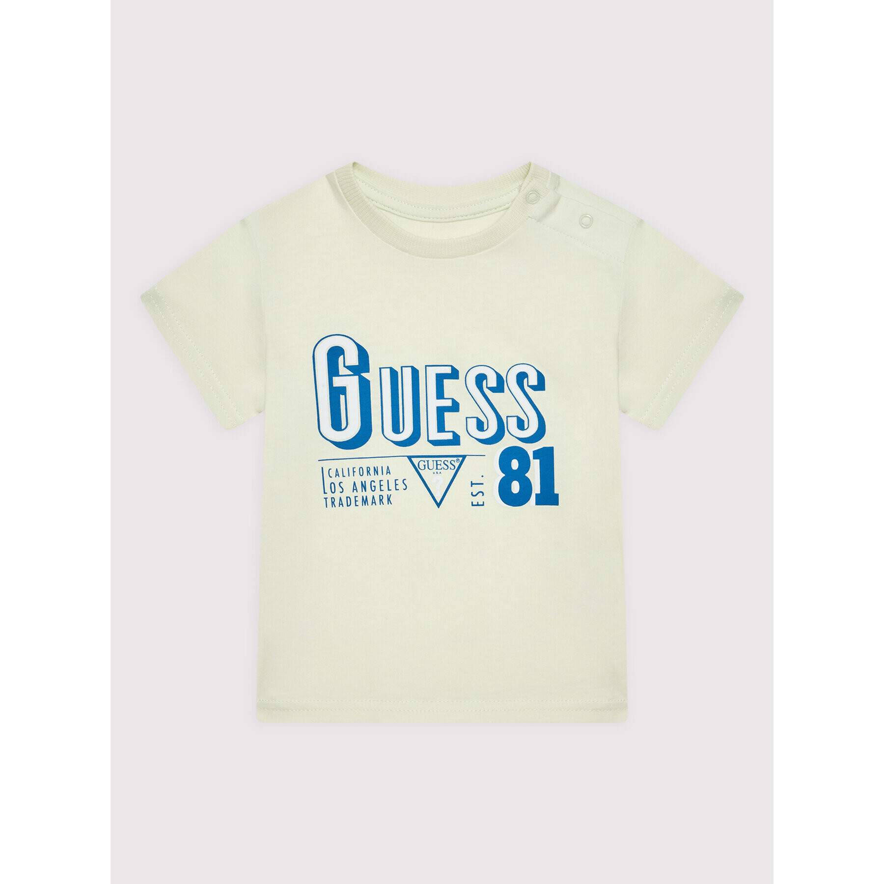 Guess Тишърт I2GI04 K8HM0 Зелен Regular Fit - Pepit.bg