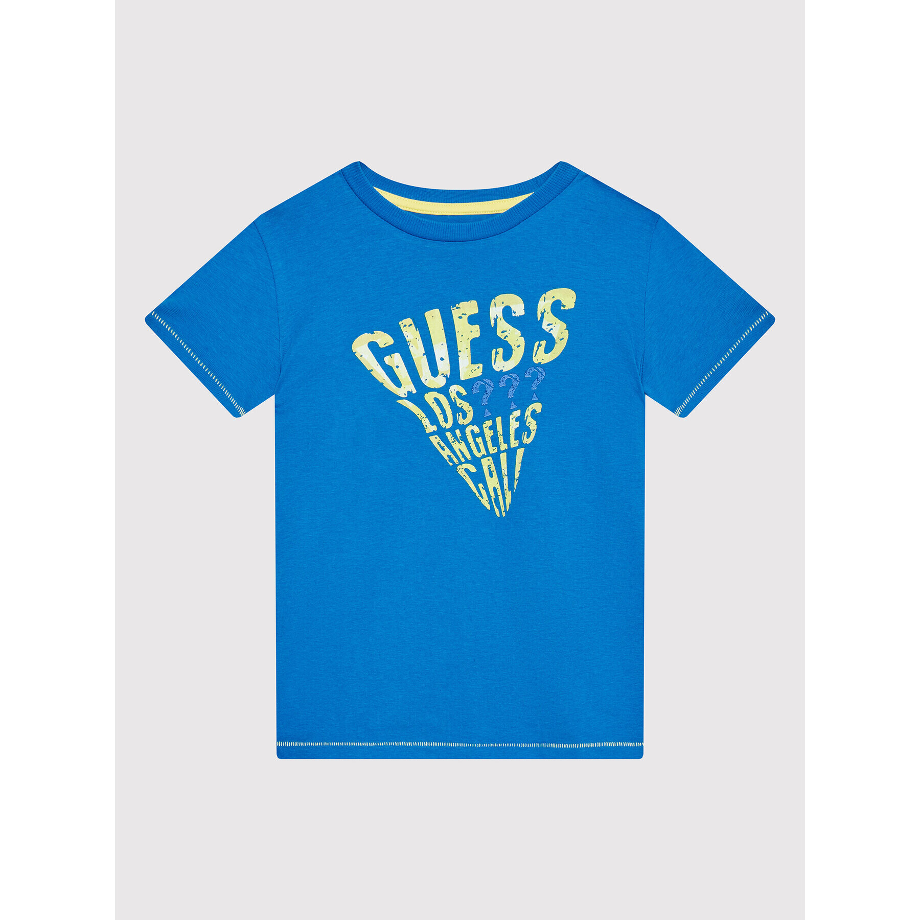 Guess Тишърт I2GI05 K8HM0 Син Regular Fit - Pepit.bg