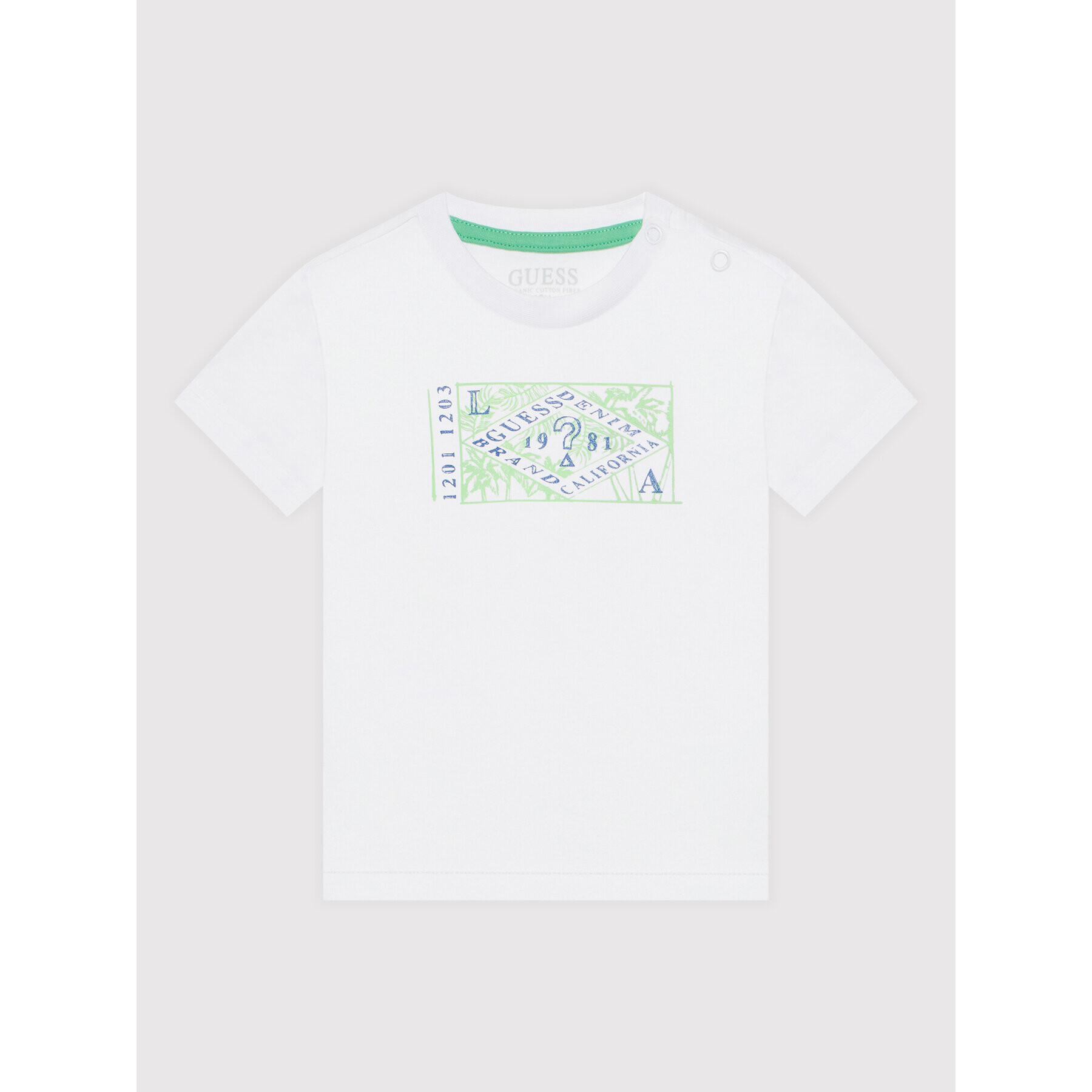 Guess Тишърт I2GI06 K8HM0 Бял Regular Fit - Pepit.bg