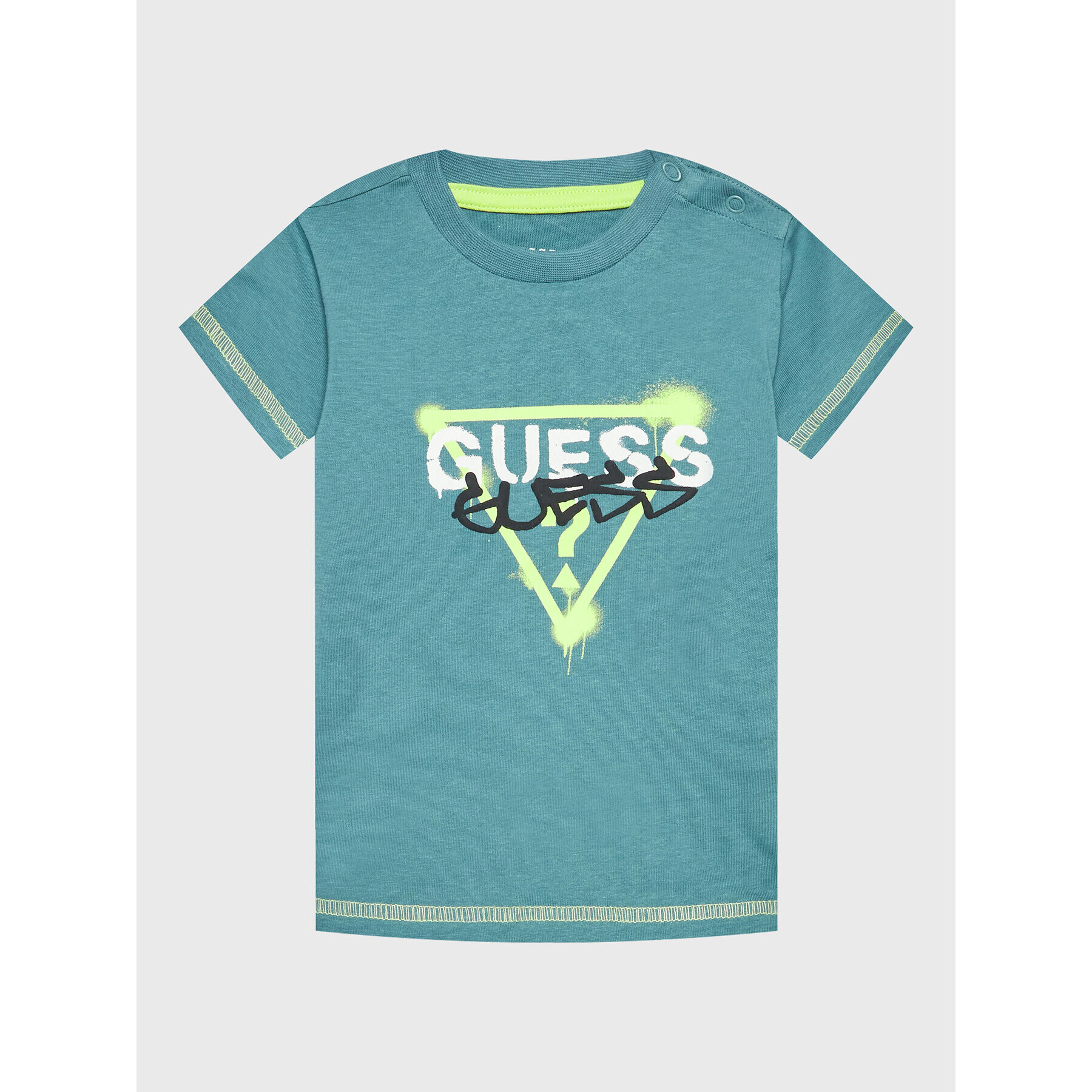 Guess Тишърт I3RI02 K8HM0 Син Regular Fit - Pepit.bg