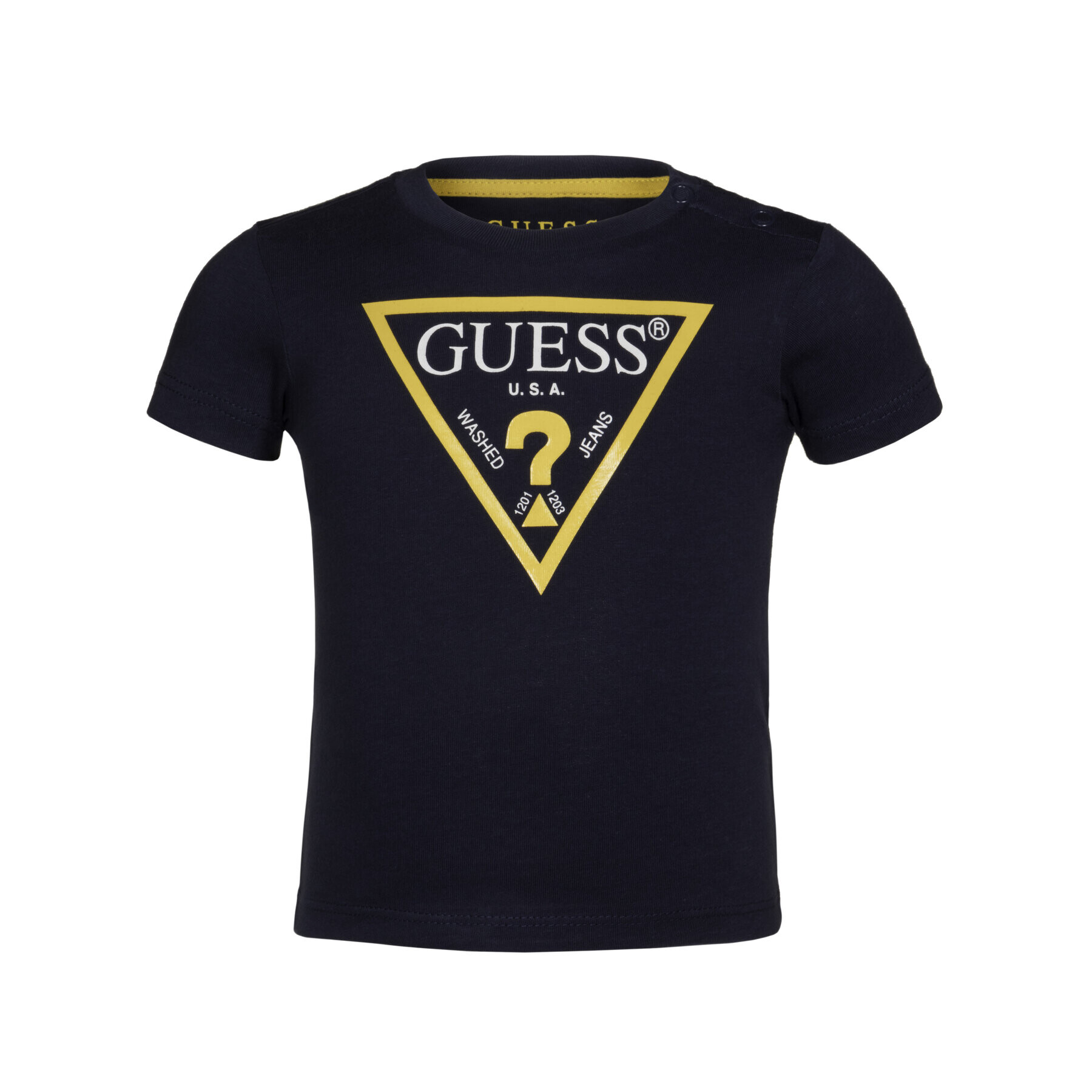 Guess Тишърт I91I11 K5M20 Тъмносин Regular Fit - Pepit.bg