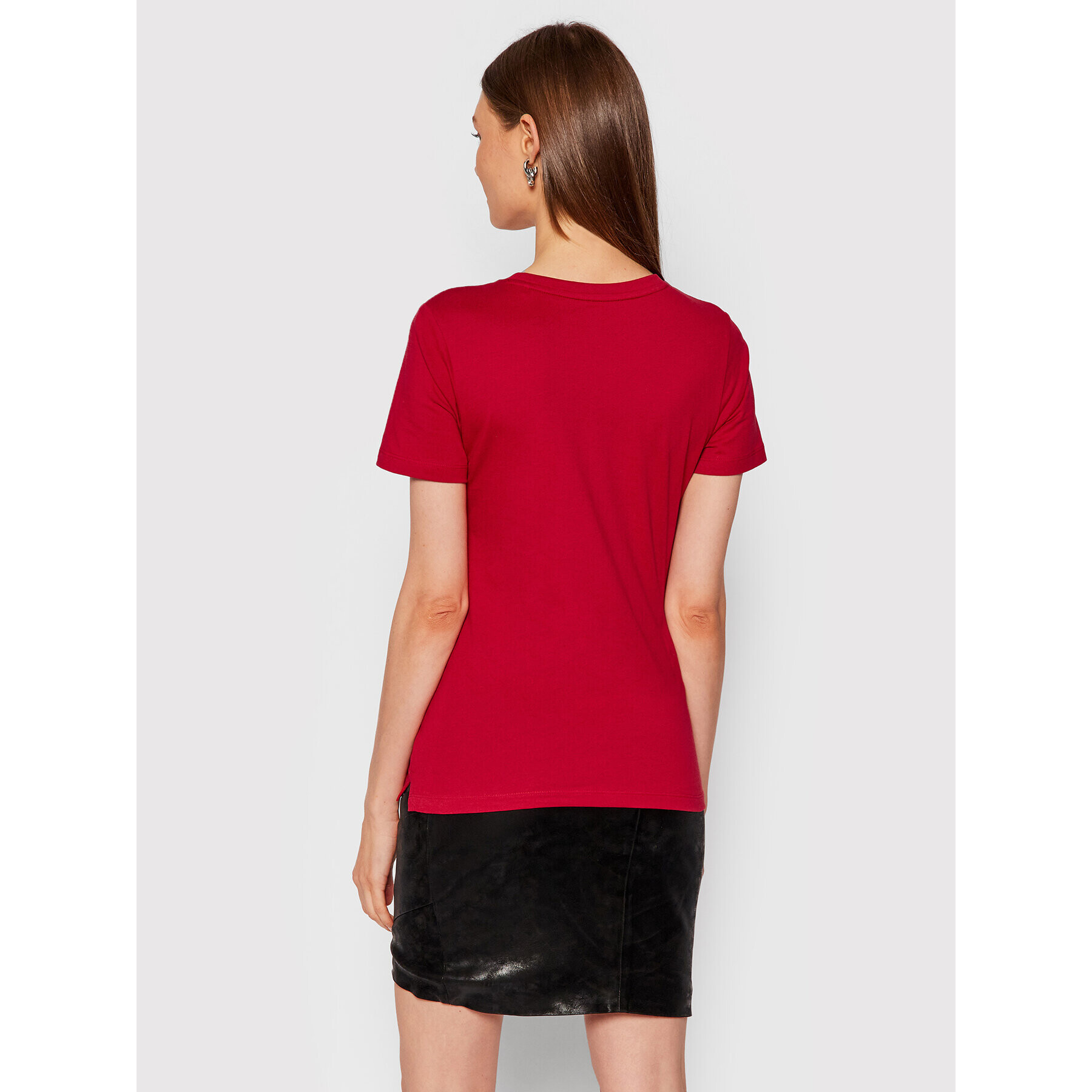 Guess Тишърт Icon W1YI0Y I3Z00 Червен Regular Fit - Pepit.bg