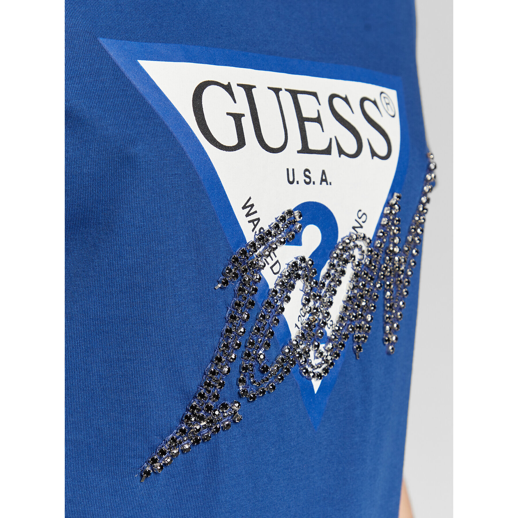 Guess Тишърт Icon W2BI12 I3Z13 Син Regular Fit - Pepit.bg