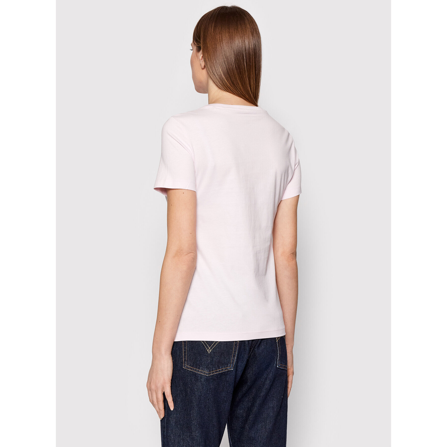 Guess Тишърт Icon W2GI02 I3Z11 Розов Regualr Fit - Pepit.bg