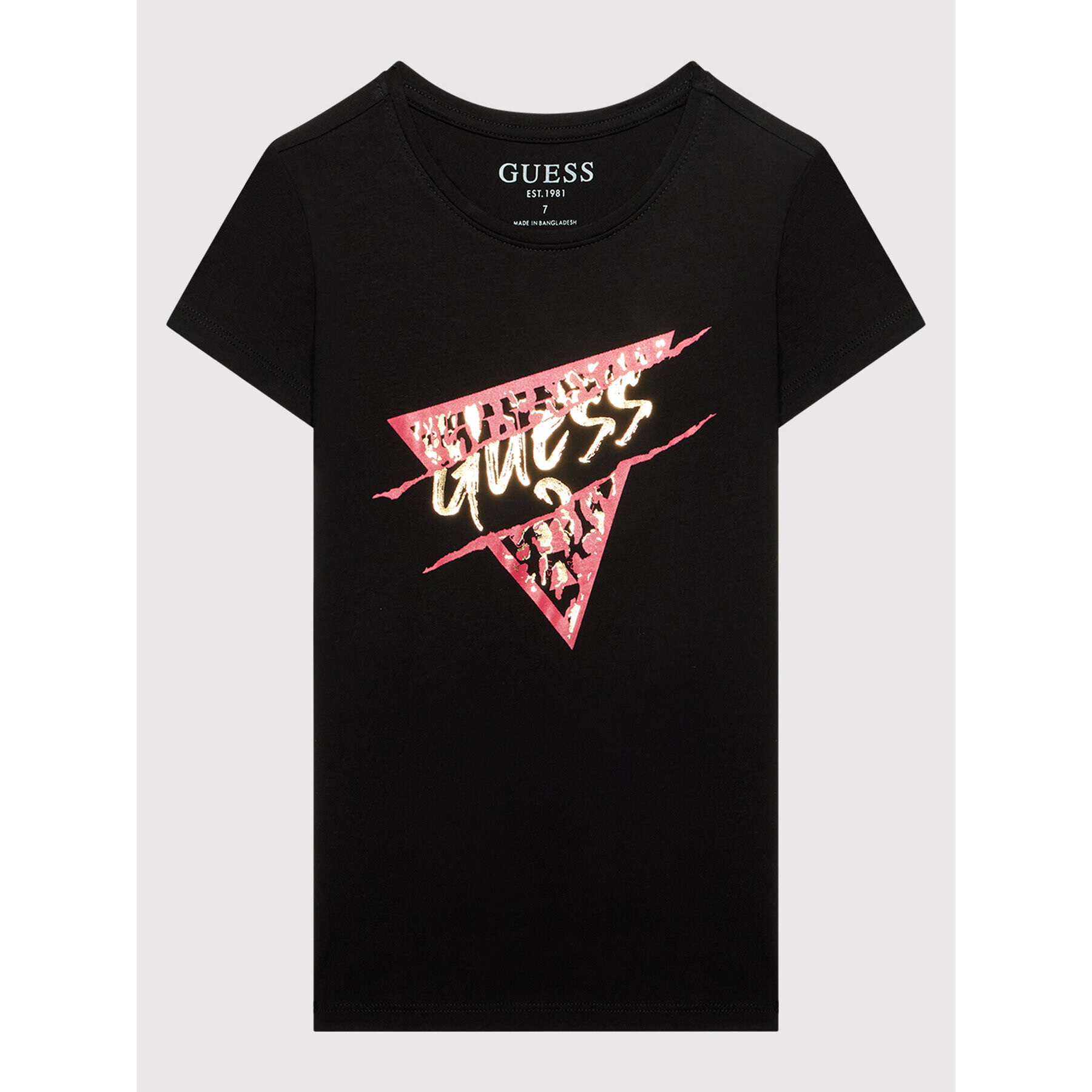 Guess Тишърт J1BI01 J1311 Черен Regular Fit - Pepit.bg