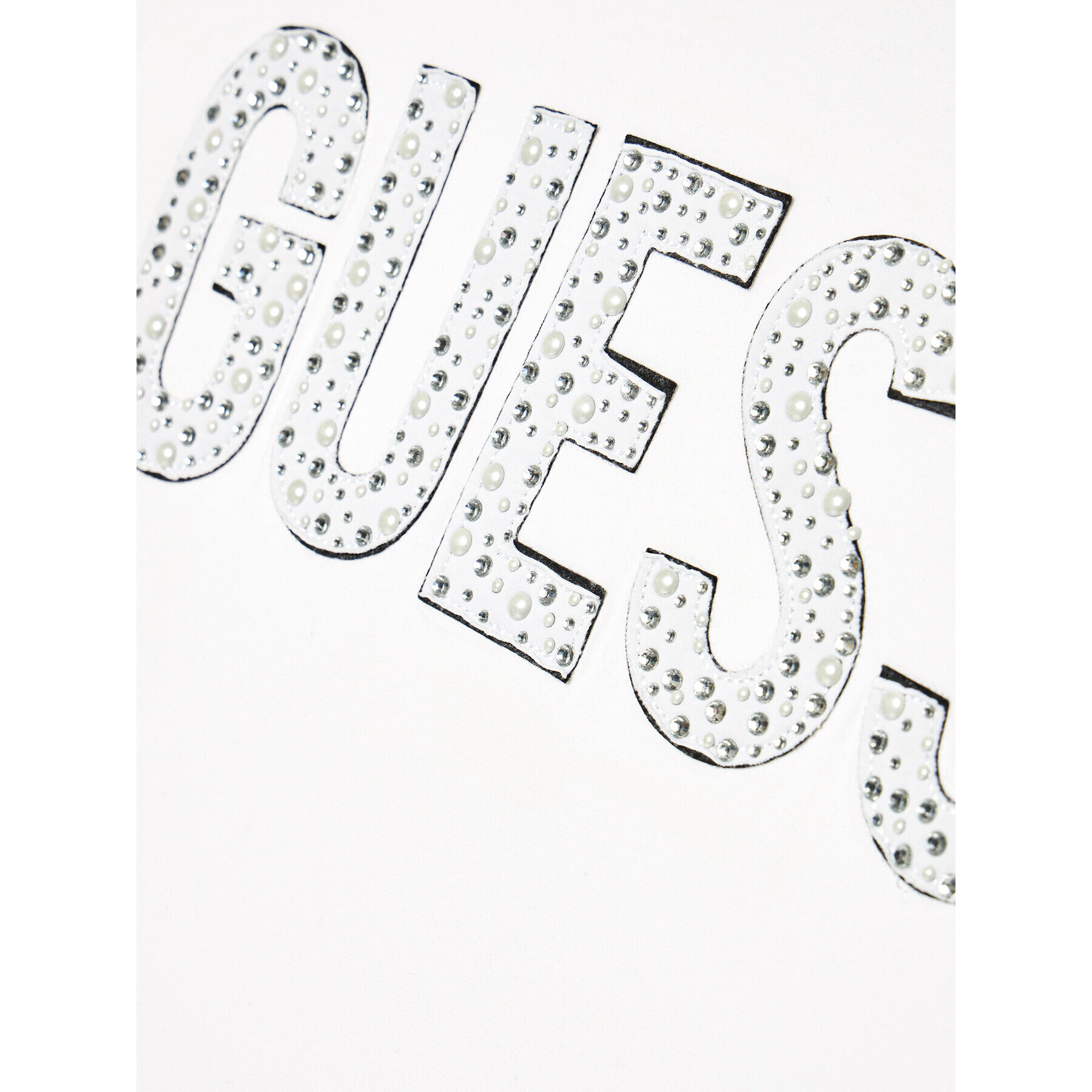 Guess Тишърт J1RI34 K6YW1 Бял Regular Fit - Pepit.bg