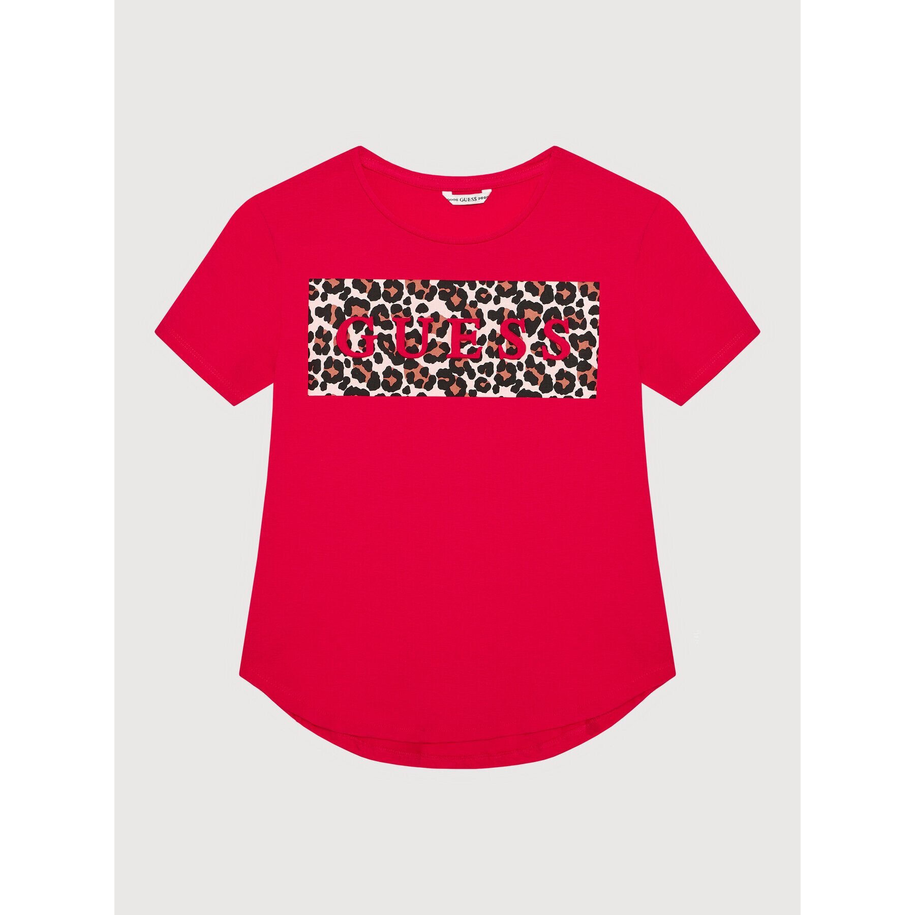 Guess Тишърт J1YI26 K6YW1 Розов Regular Fit - Pepit.bg