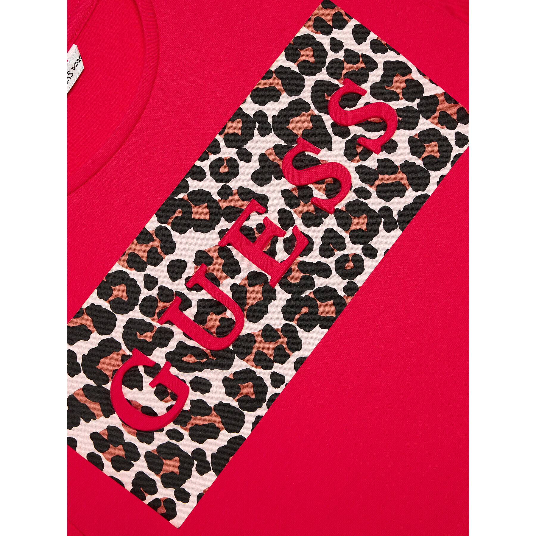Guess Тишърт J1YI26 K6YW1 Розов Regular Fit - Pepit.bg