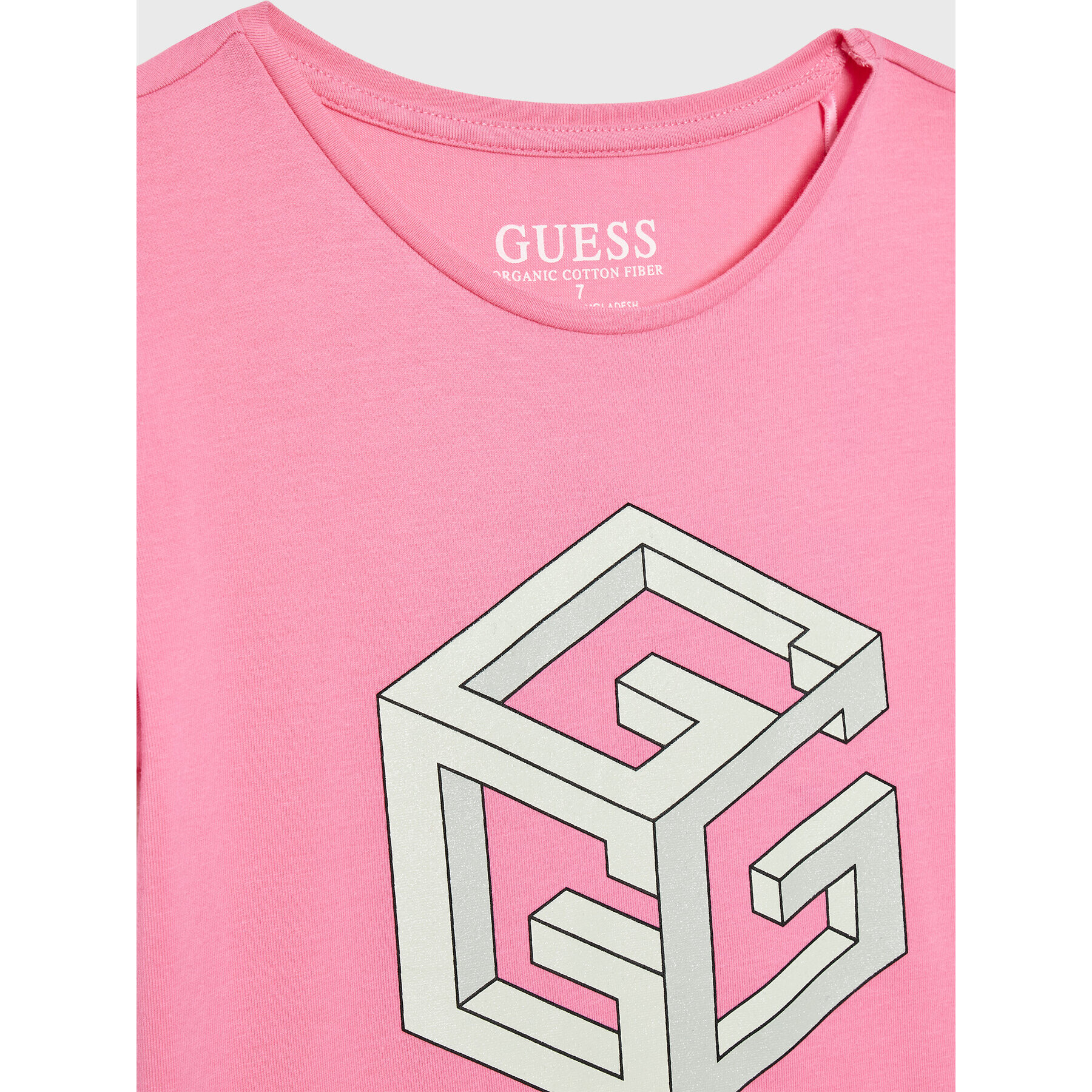 Guess Тишърт J2BI19 J1311 Розов Regular Fit - Pepit.bg