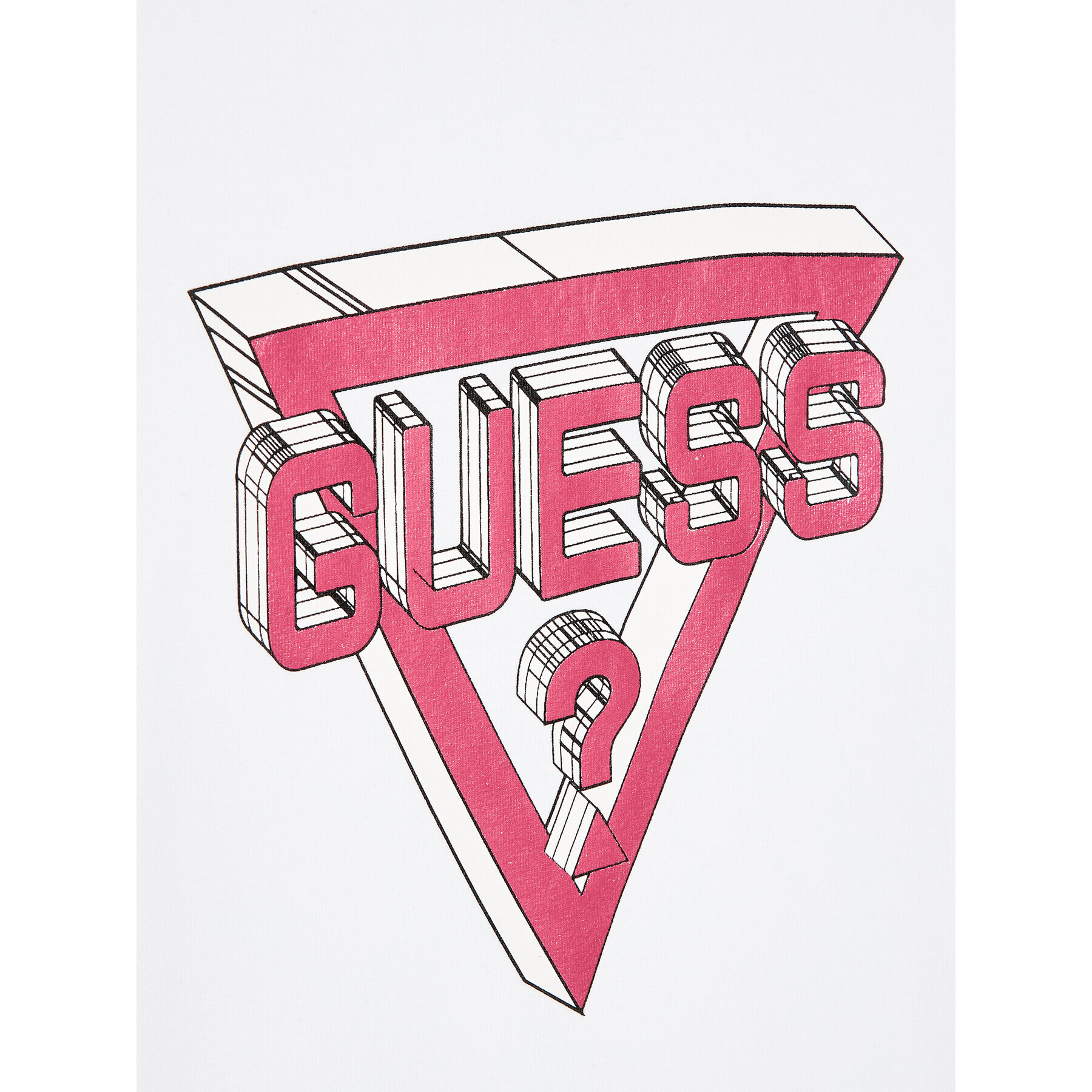 Guess Тишърт J2BI22 J1311 Бял Regular Fit - Pepit.bg