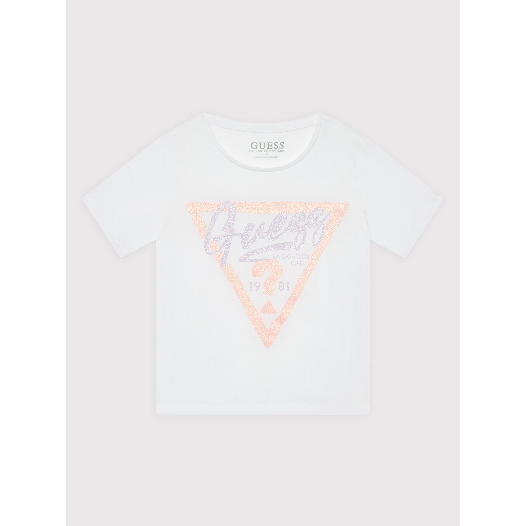 Guess Тишърт J2GI11 K6YW1 Бял Regular Fit - Pepit.bg