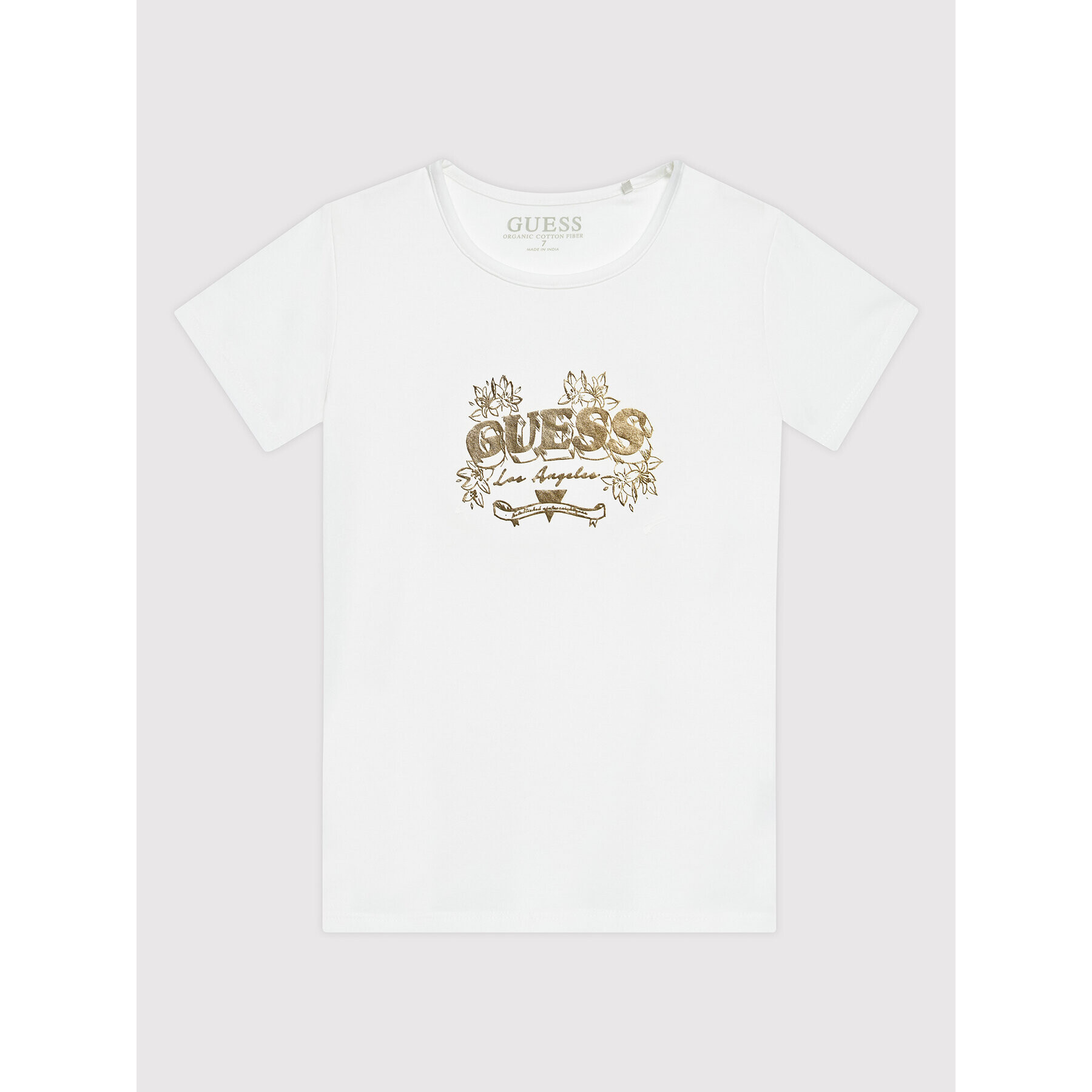 Guess Тишърт J2GI21 K6YW1 Бял Regular Fit - Pepit.bg