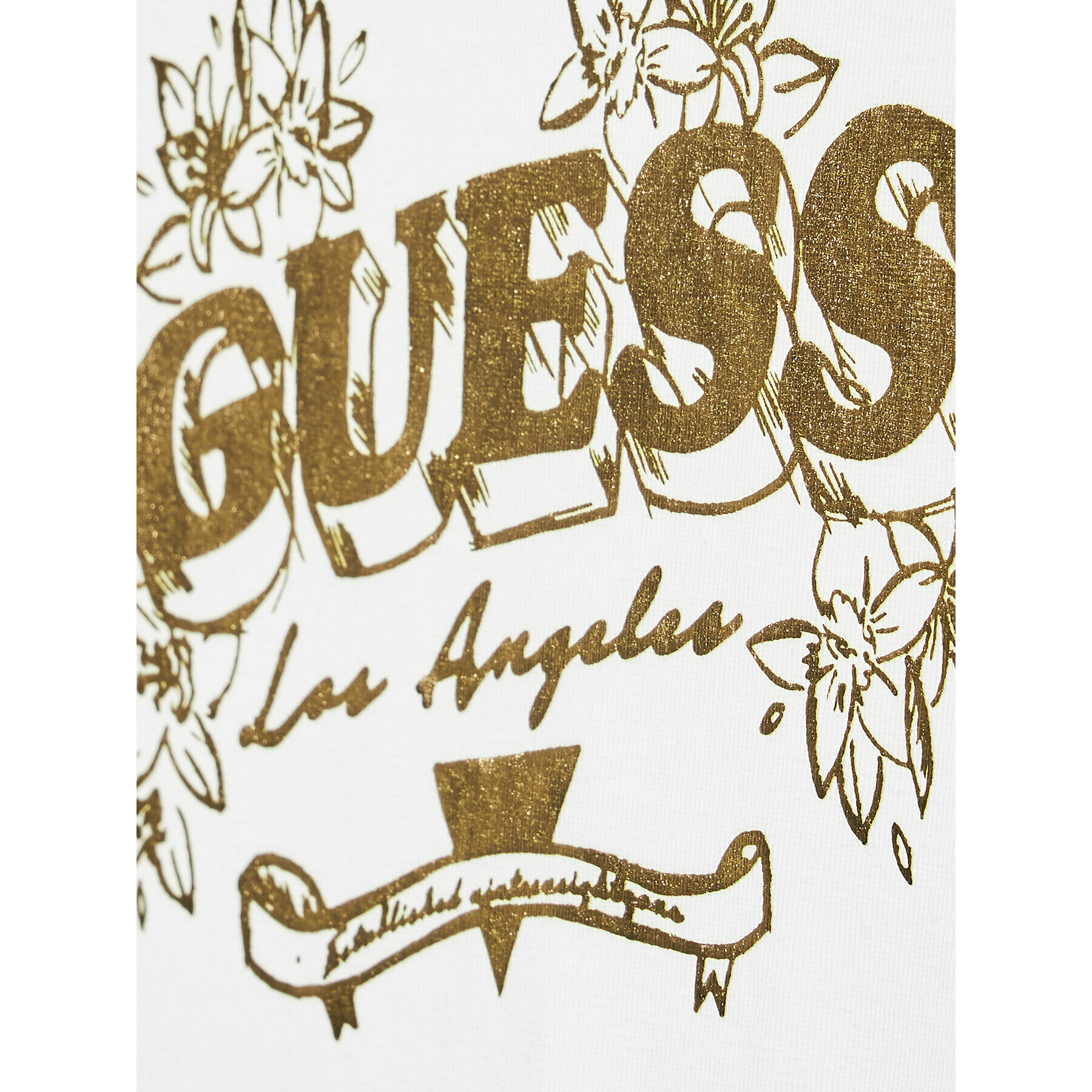Guess Тишърт J2GI21 K6YW1 Бял Regular Fit - Pepit.bg