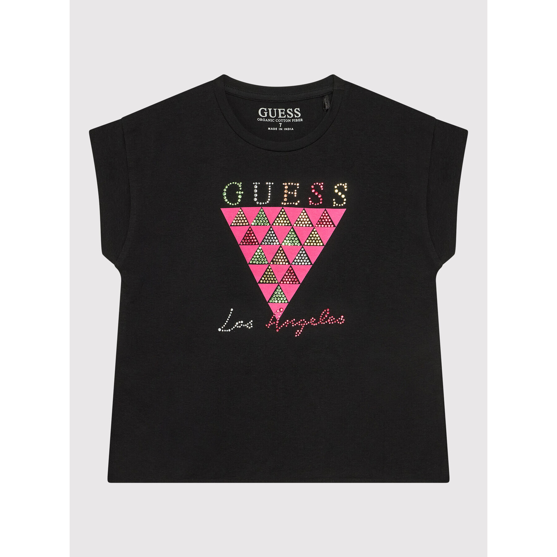 Guess Тишърт J2RI18 K6YW1 Черен Regular Fit - Pepit.bg