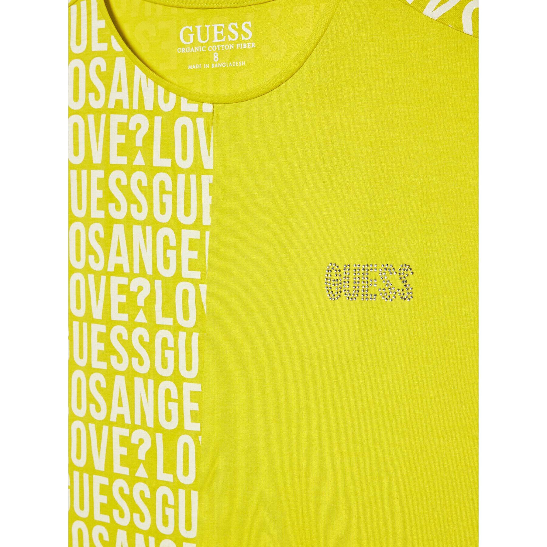 Guess Тишърт J2RI27 K6YW1 Зелен Regular Fit - Pepit.bg