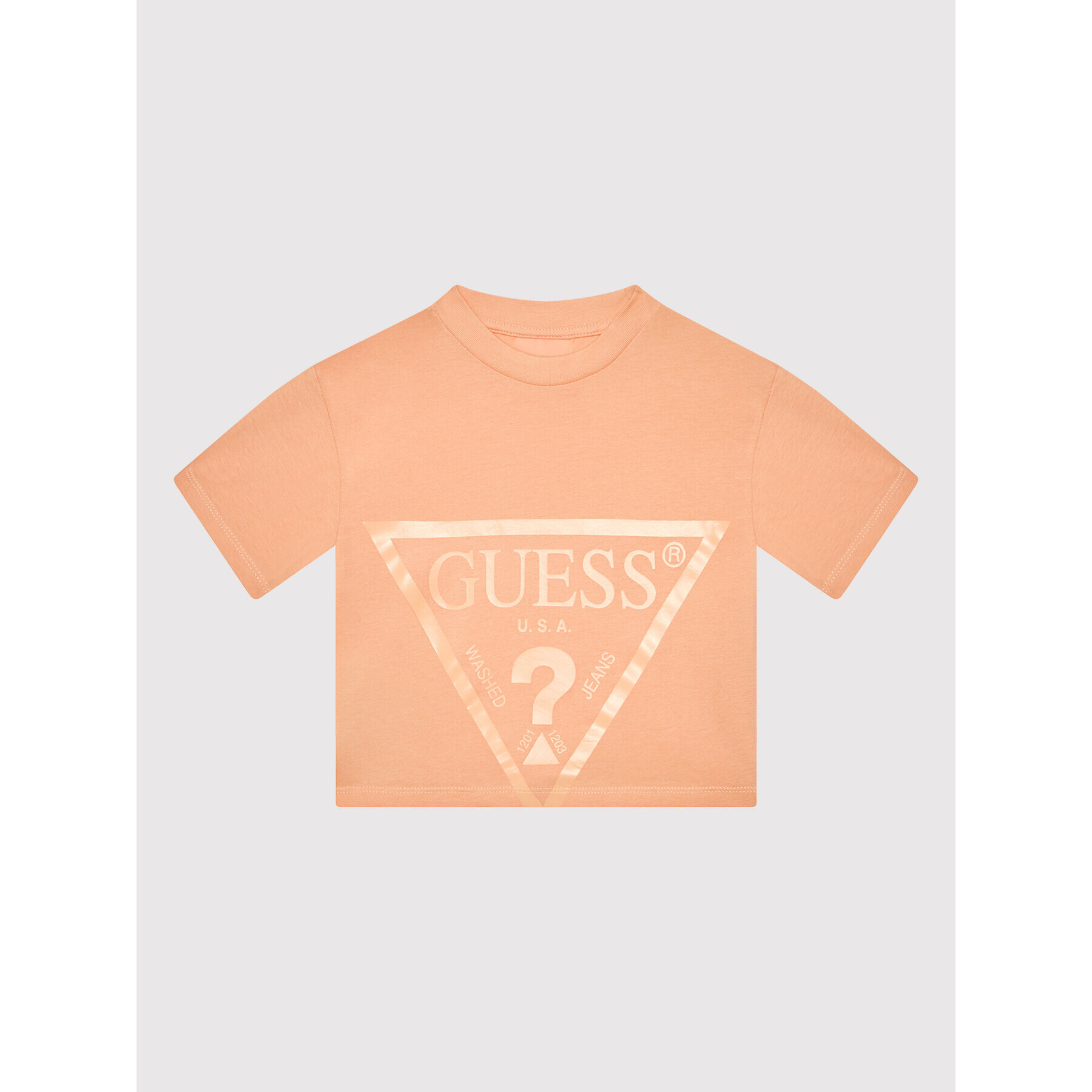 Guess Тишърт J2RI31 K8HM0 Оранжев Relaxed Fit - Pepit.bg