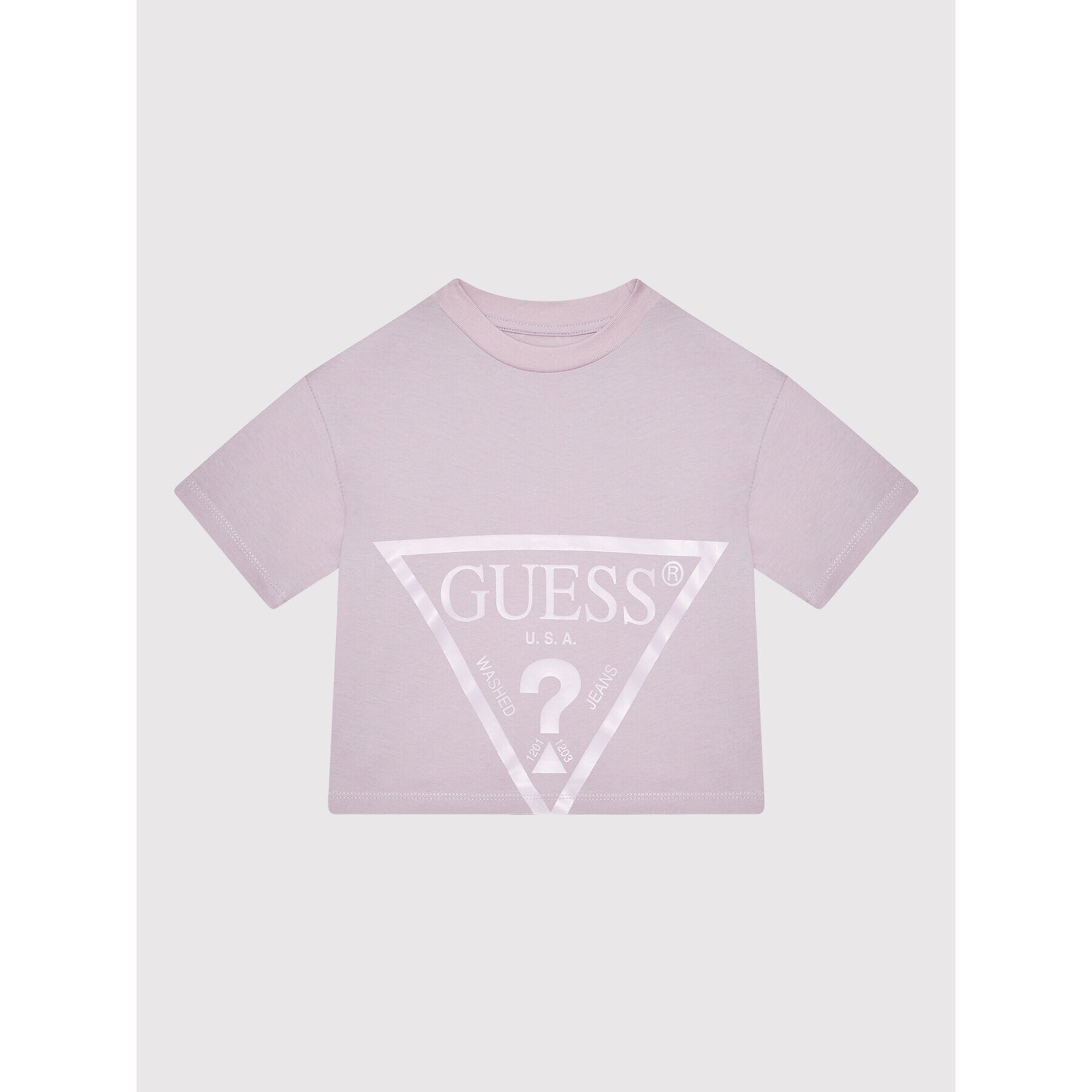 Guess Тишърт J2RI31 K8HM0 Виолетов Relaxed Fit - Pepit.bg