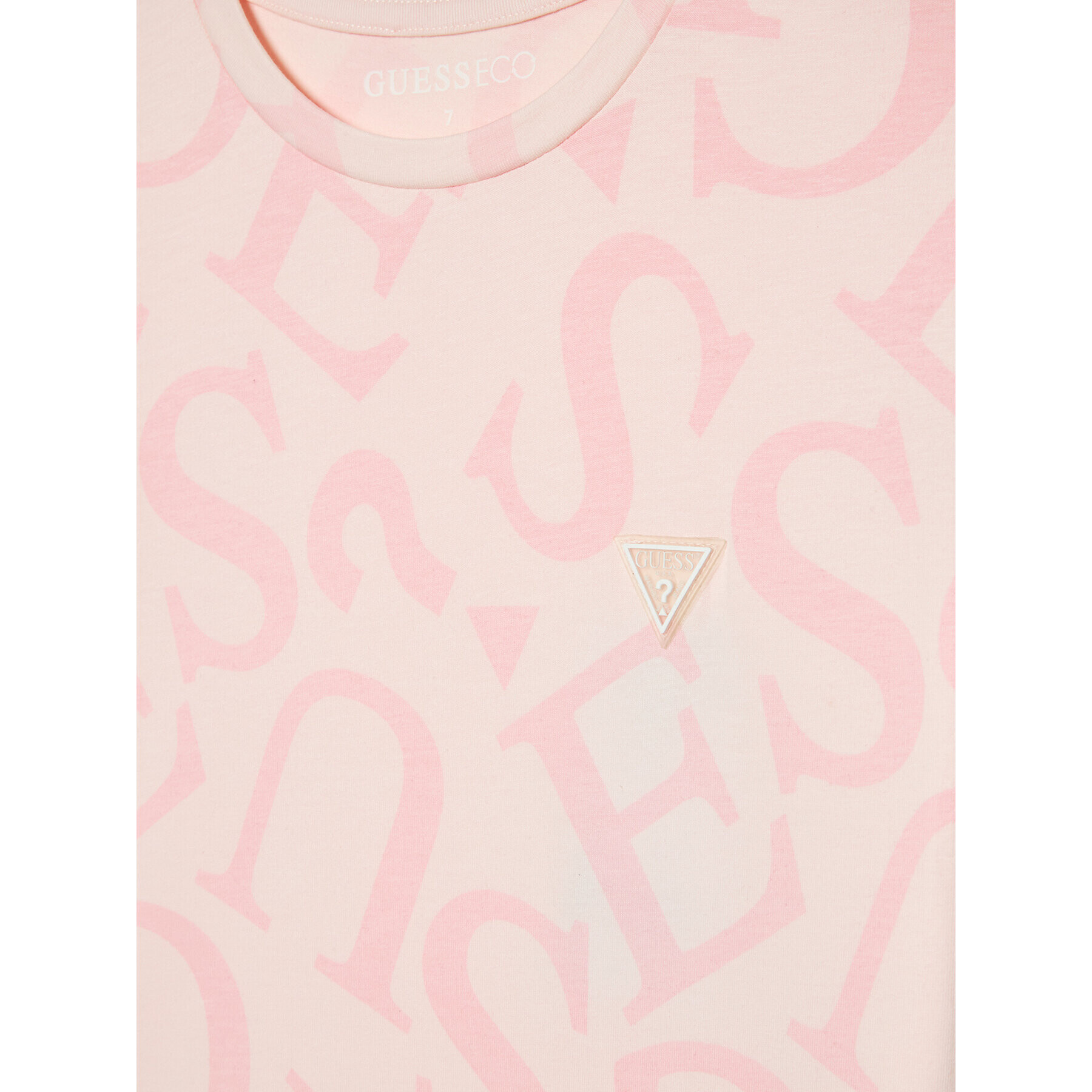 Guess Тишърт J2YI06 K6YW3 Розов Regular Fit - Pepit.bg