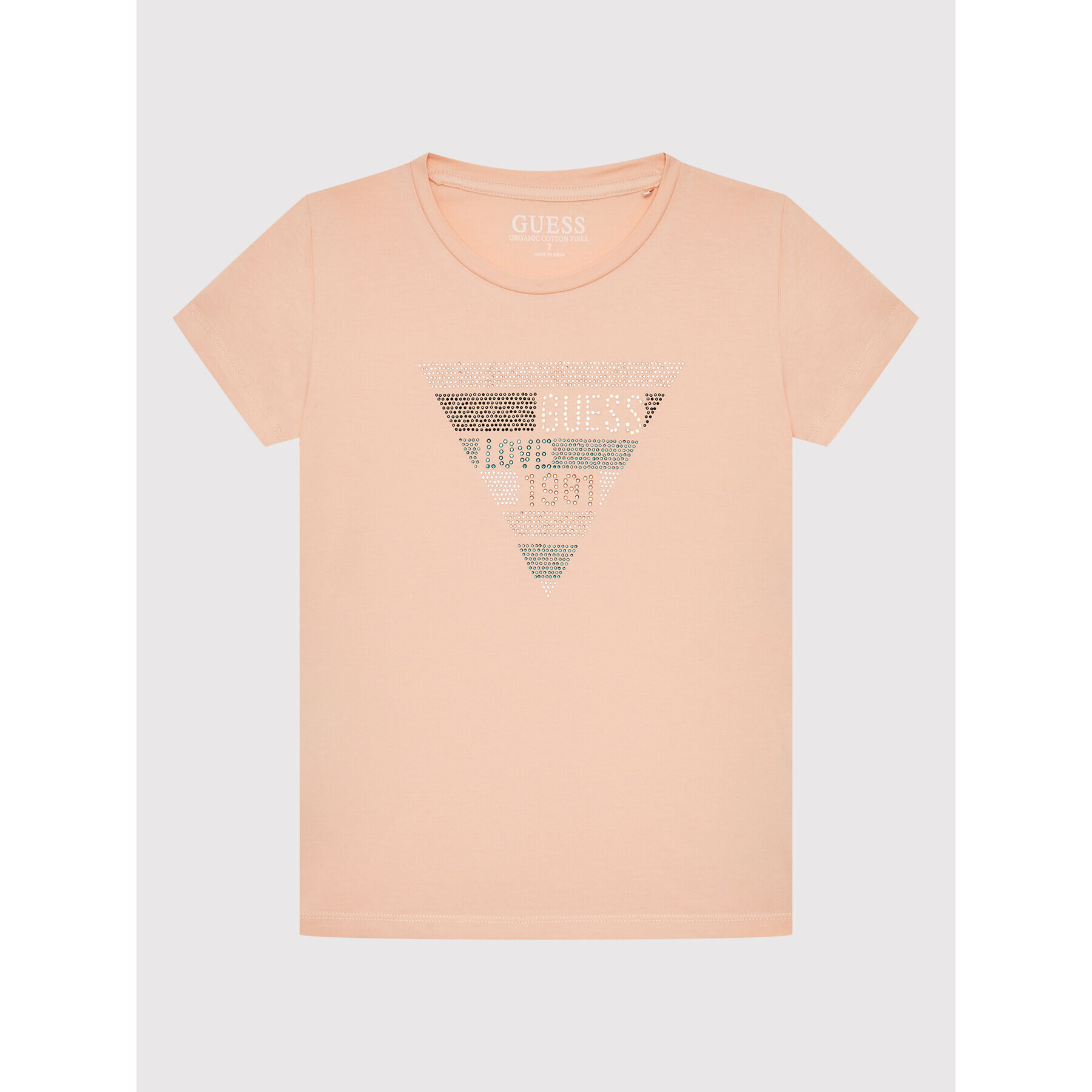 Guess Тишърт J2YI08 K6YW1 Розов Regular Fit - Pepit.bg