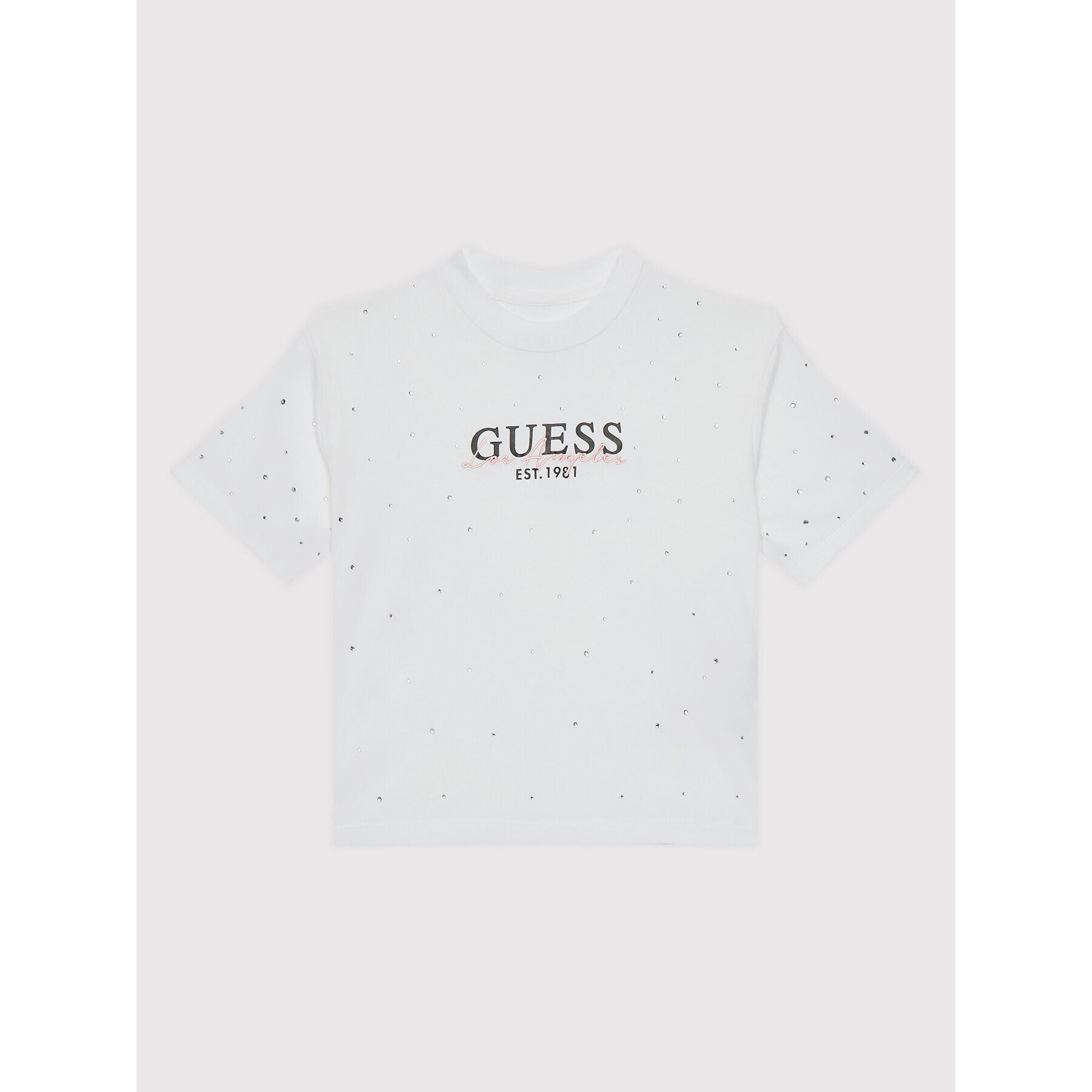 Guess Тишърт J2YI15 K6YW1 Бял Regular Fit - Pepit.bg