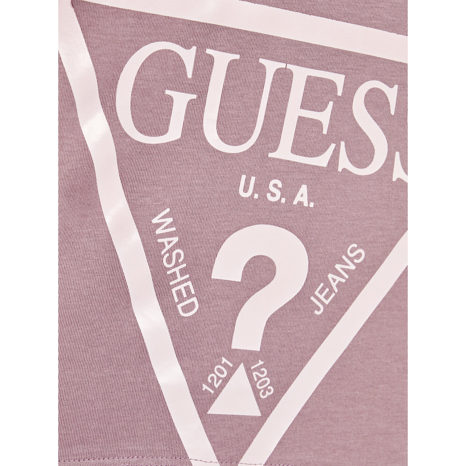 Guess Тишърт J2YI38 K8HM0 Виолетов Regular Fit - Pepit.bg