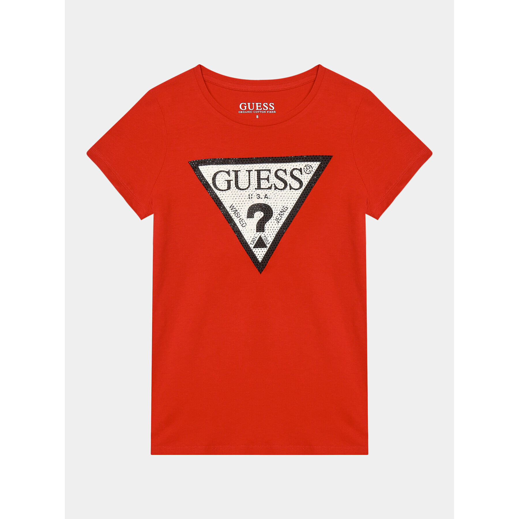 Guess Тишърт J2YI51 K6YW1 Червен Regular Fit - Pepit.bg
