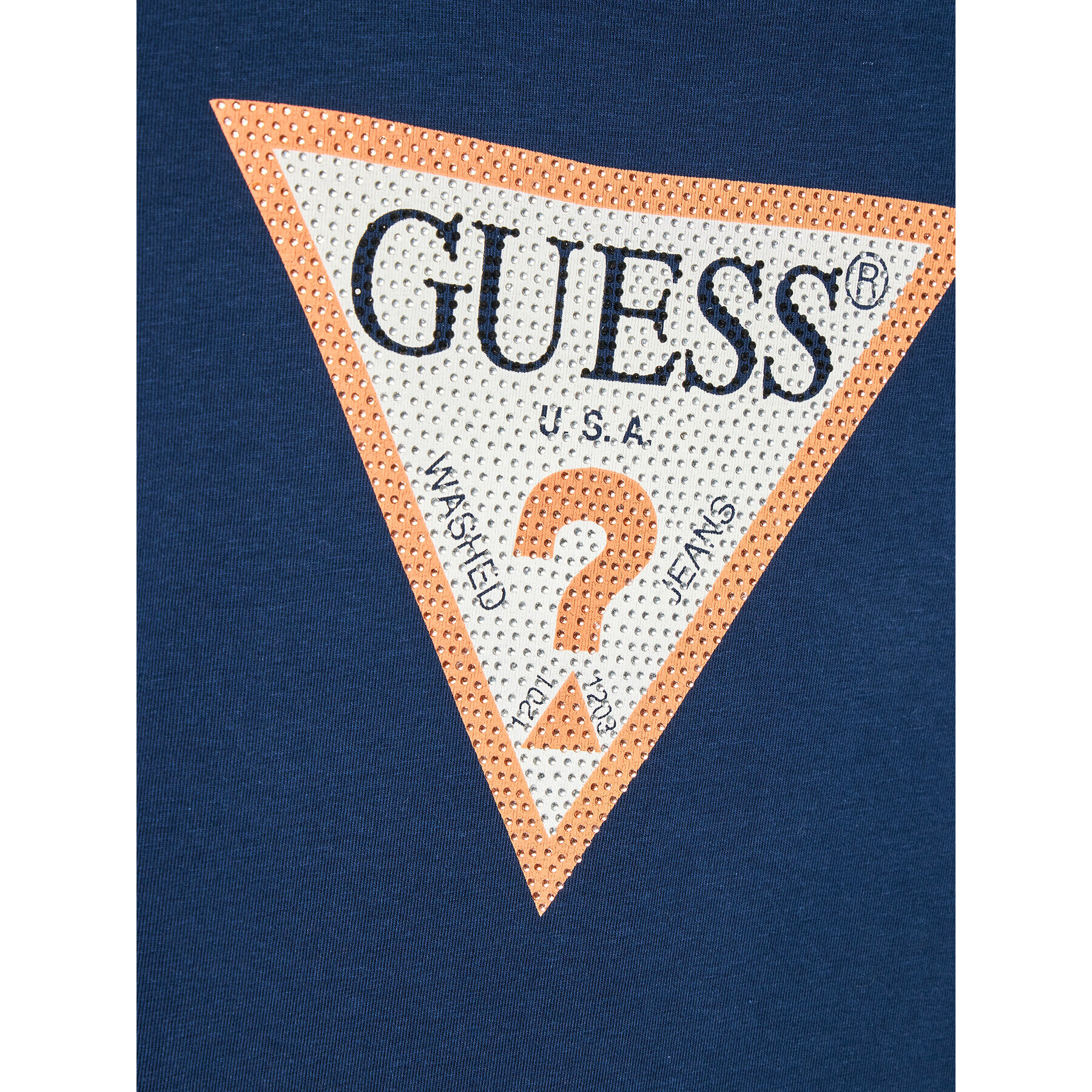 Guess Тишърт J2YI51 K6YW1 Тъмносин Regular Fit - Pepit.bg