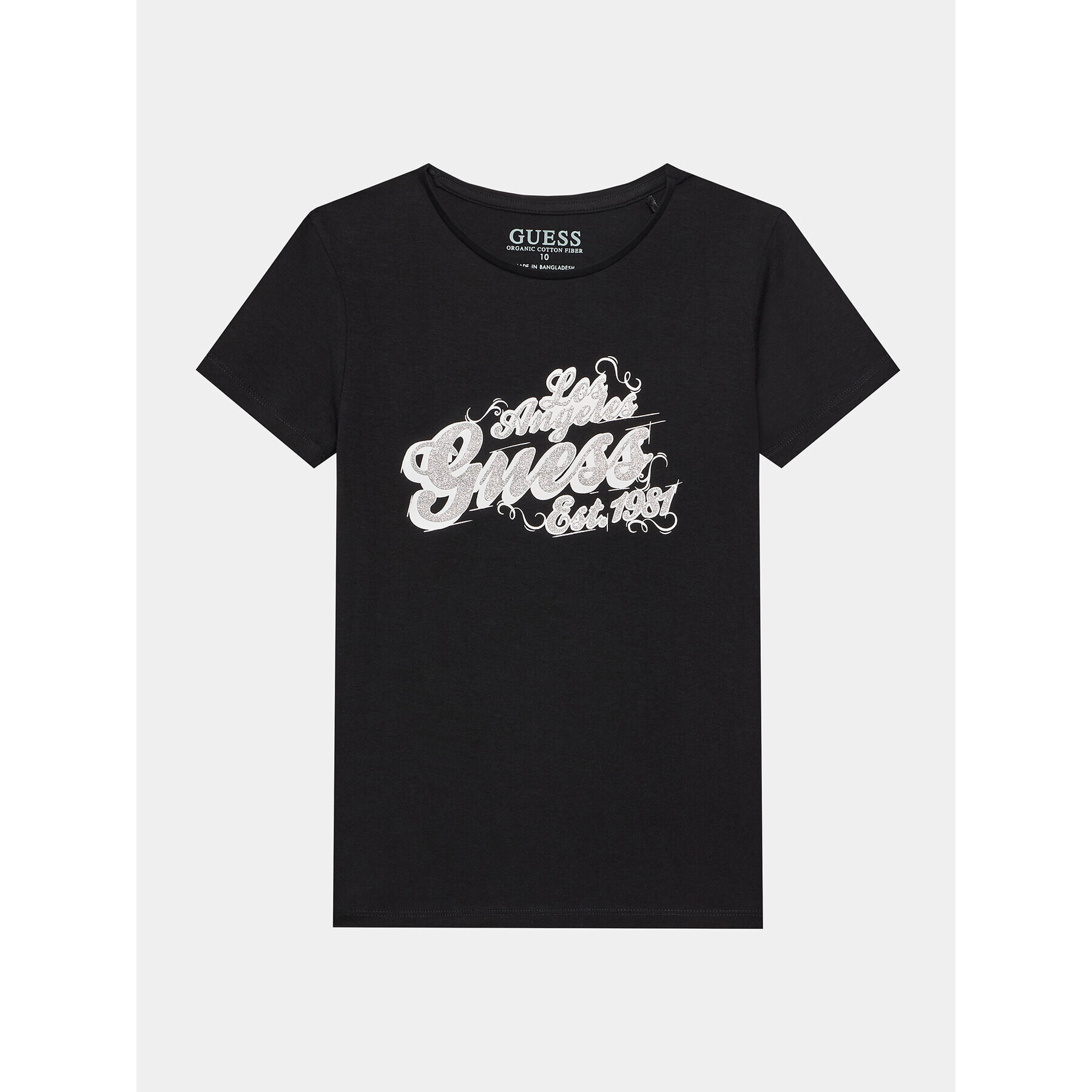 Guess Тишърт J3BI03 J1314 Черен Regular Fit - Pepit.bg