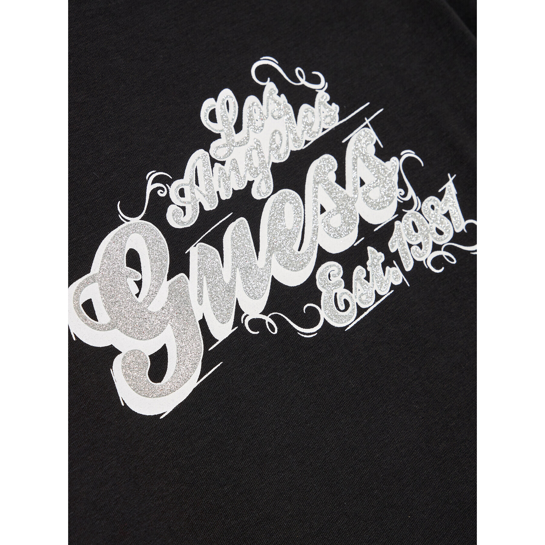 Guess Тишърт J3BI03 J1314 Черен Regular Fit - Pepit.bg