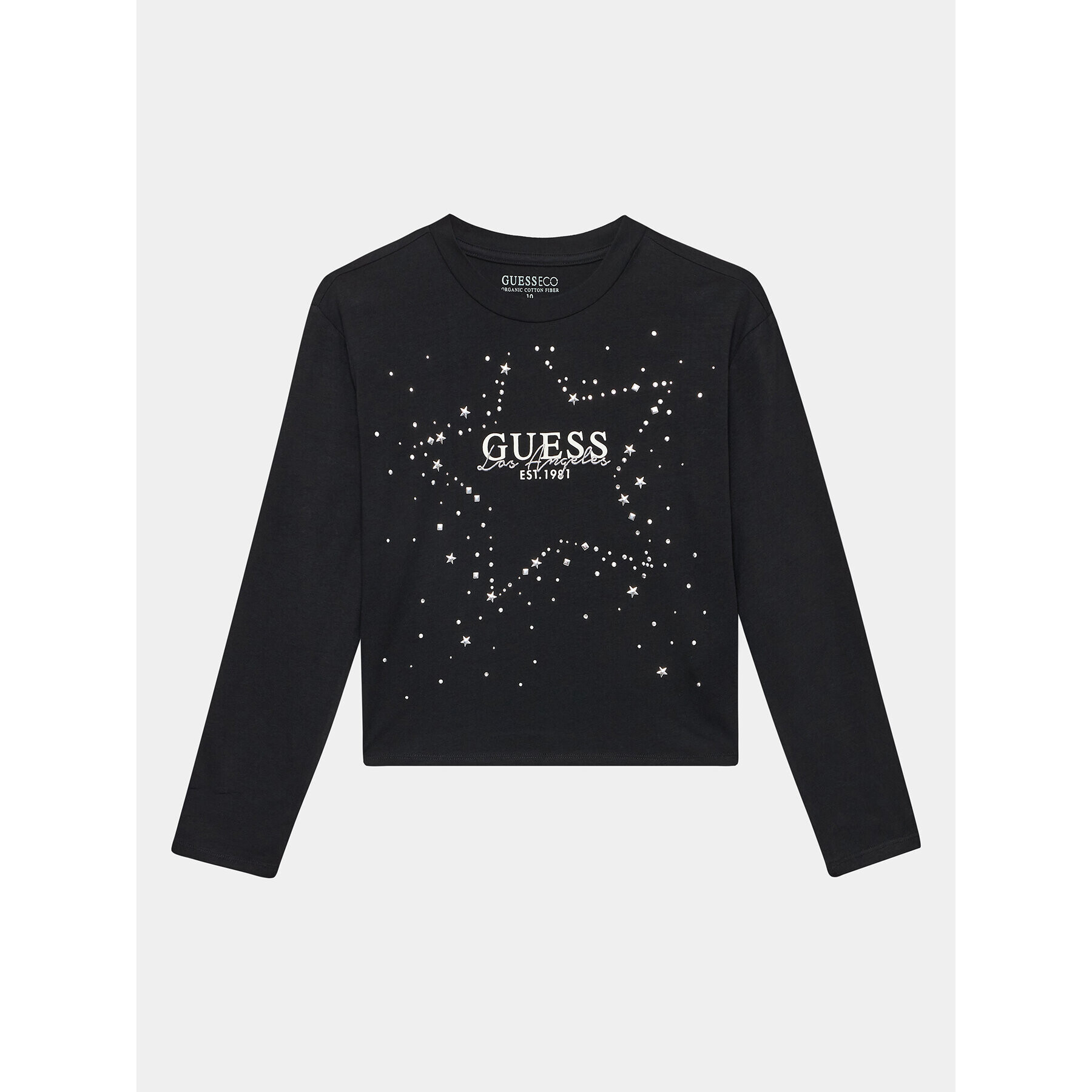 Guess Тишърт J3BI09 J1314 Черен Regular Fit - Pepit.bg