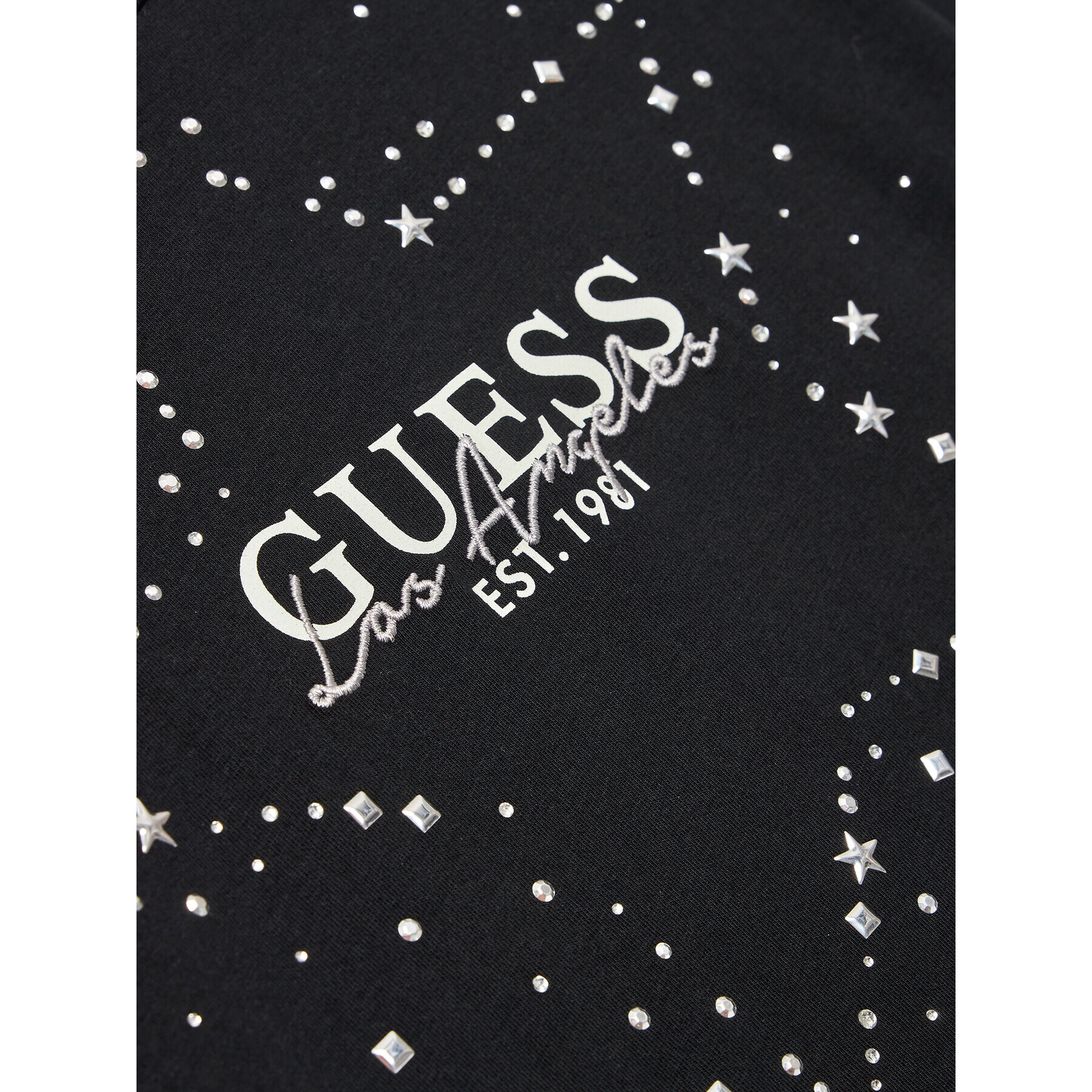 Guess Тишърт J3BI09 J1314 Черен Regular Fit - Pepit.bg
