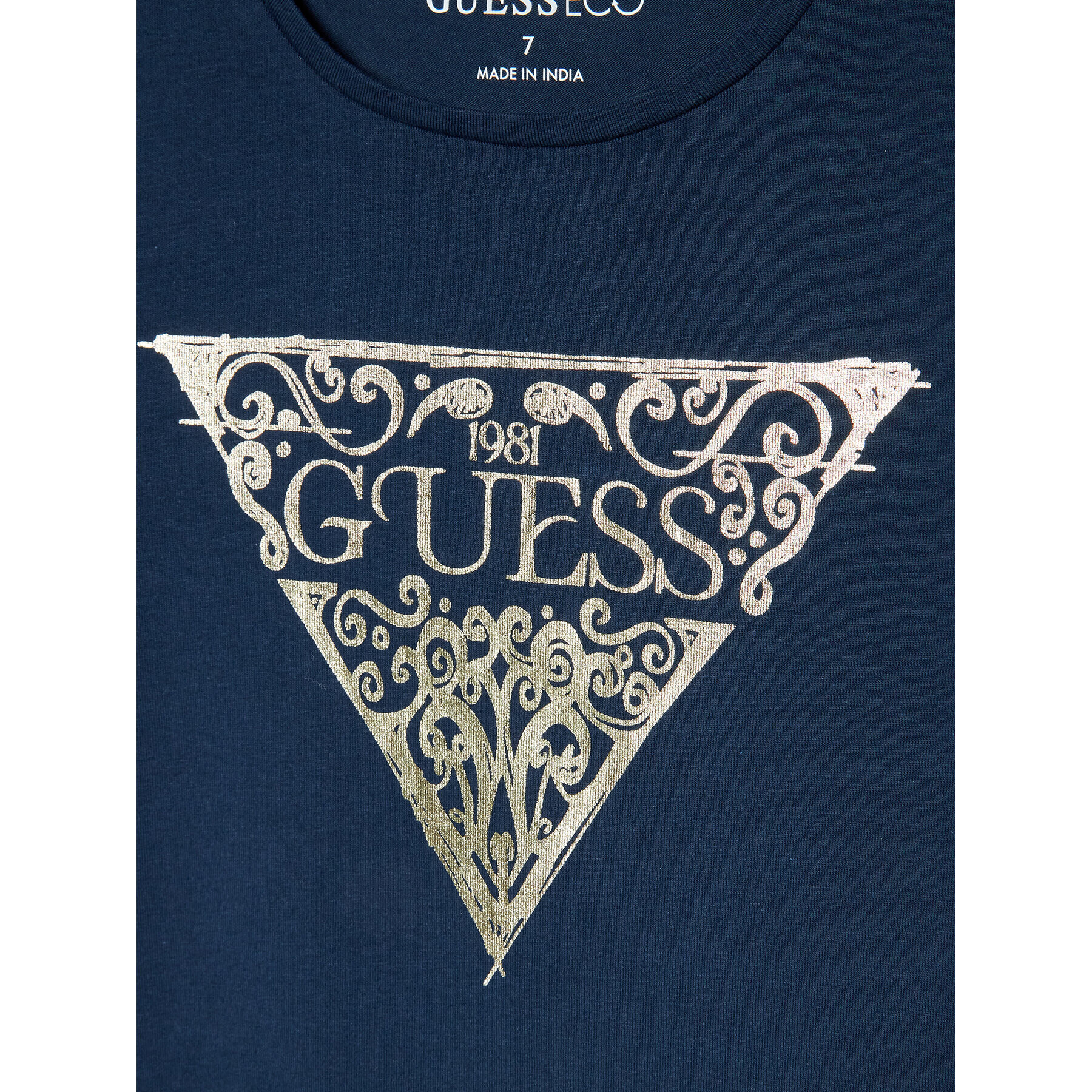 Guess Тишърт J3GI01 K6YW3 Син Regular Fit - Pepit.bg