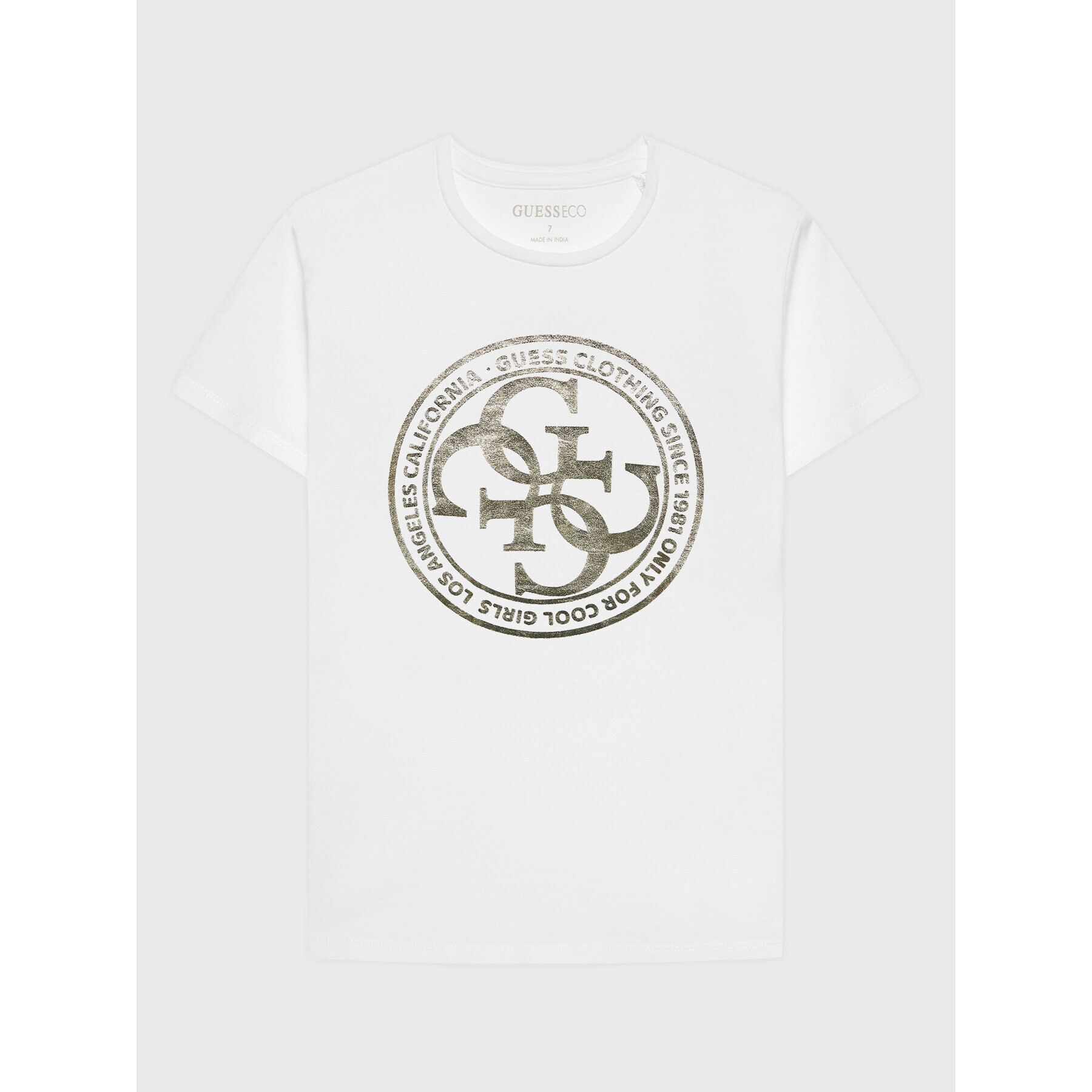 Guess Тишърт J3GI02 K6YW3 Бял Regular Fit - Pepit.bg