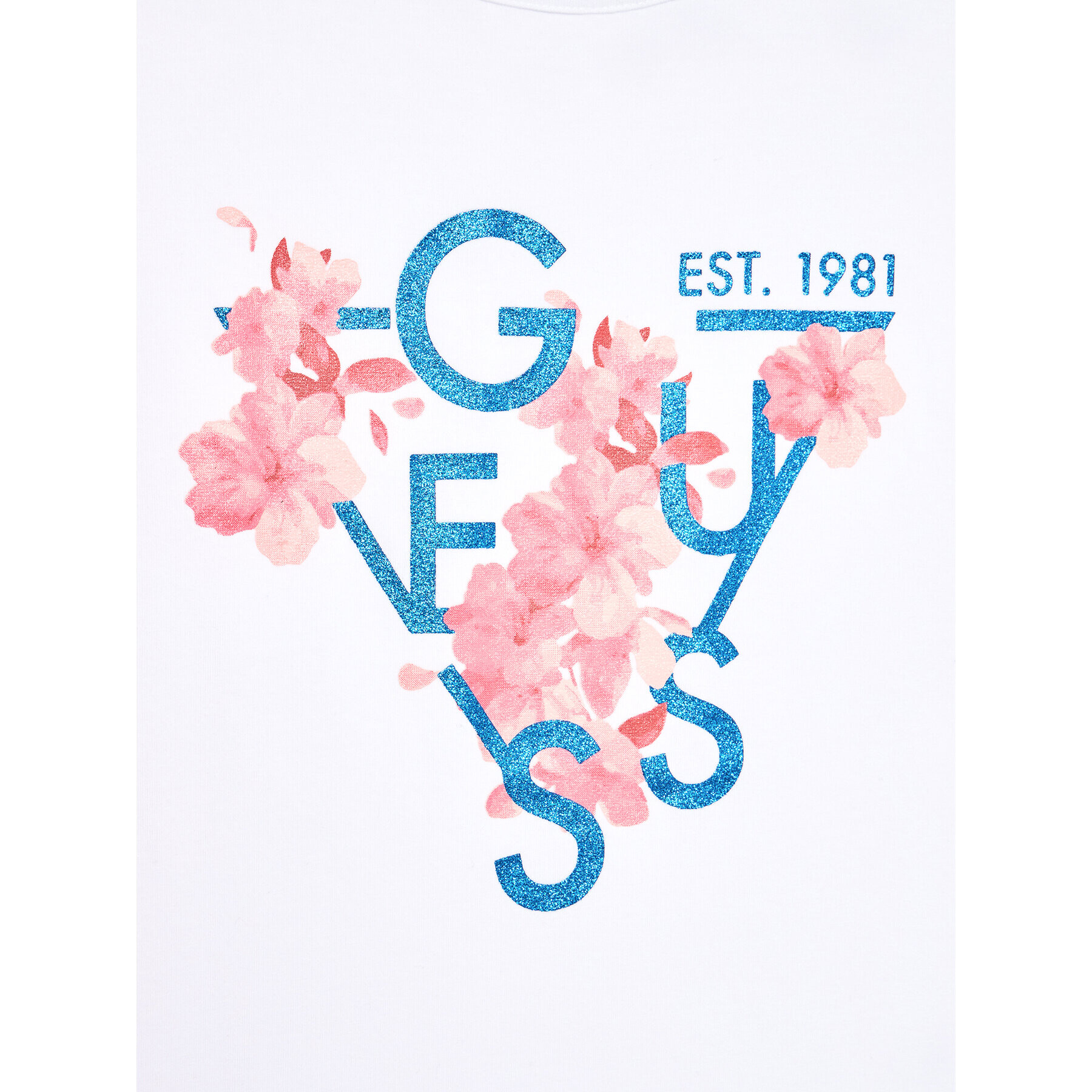 Guess Тишърт J3GI21 K6YW1 Бял Regular Fit - Pepit.bg