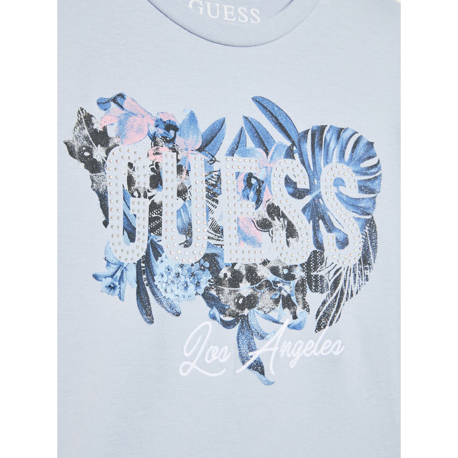 Guess Тишърт J3GI22 K6YW1 Син Regular Fit - Pepit.bg