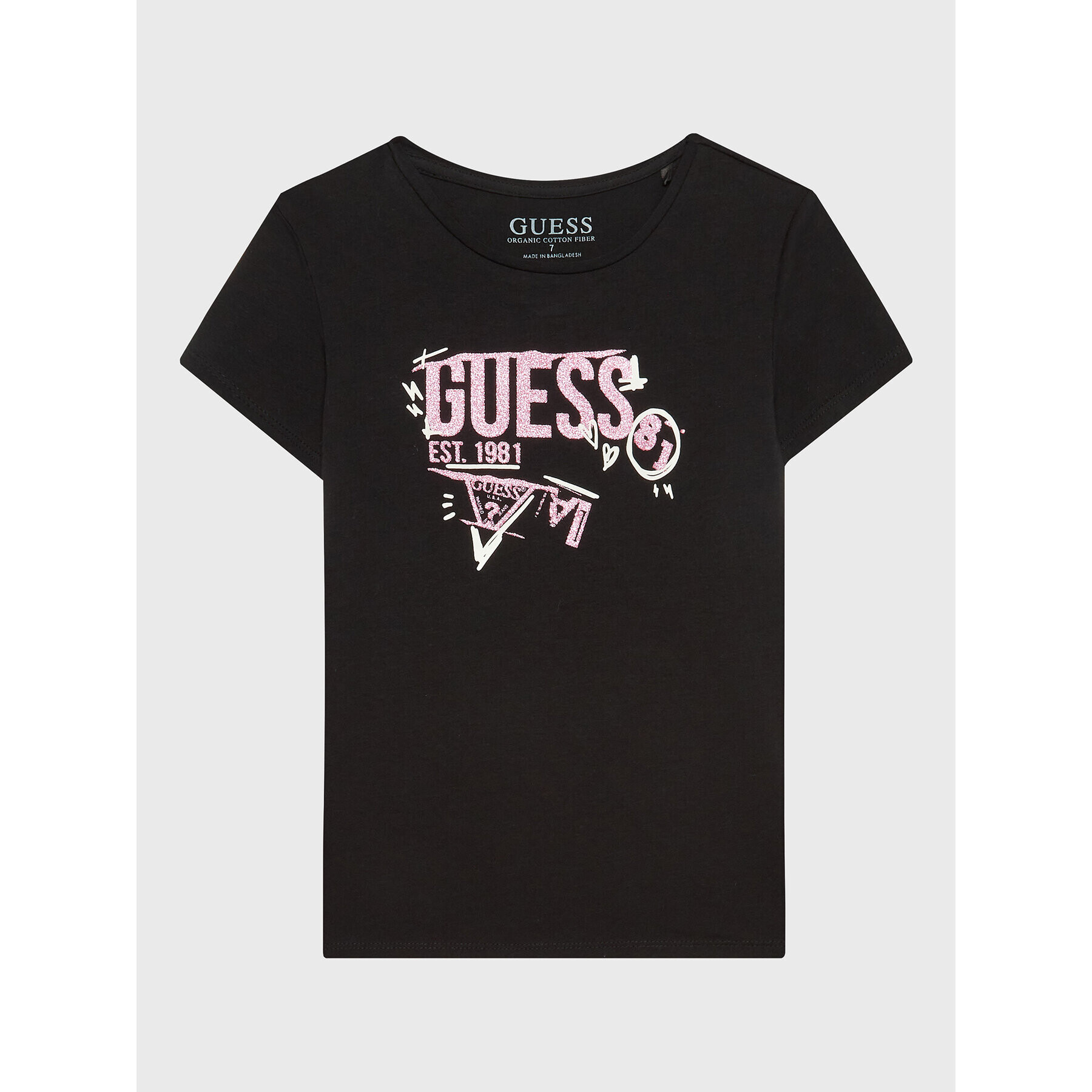Guess Тишърт J3RI06 K6YW1 Черен Regular Fit - Pepit.bg