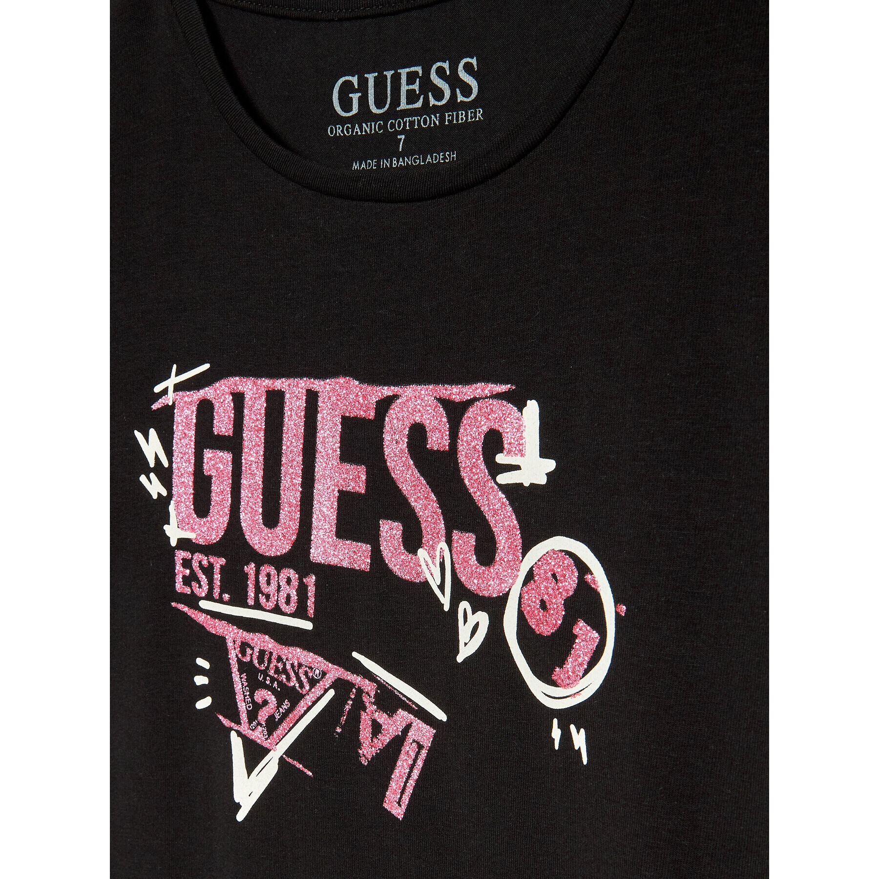 Guess Тишърт J3RI06 K6YW1 Черен Regular Fit - Pepit.bg