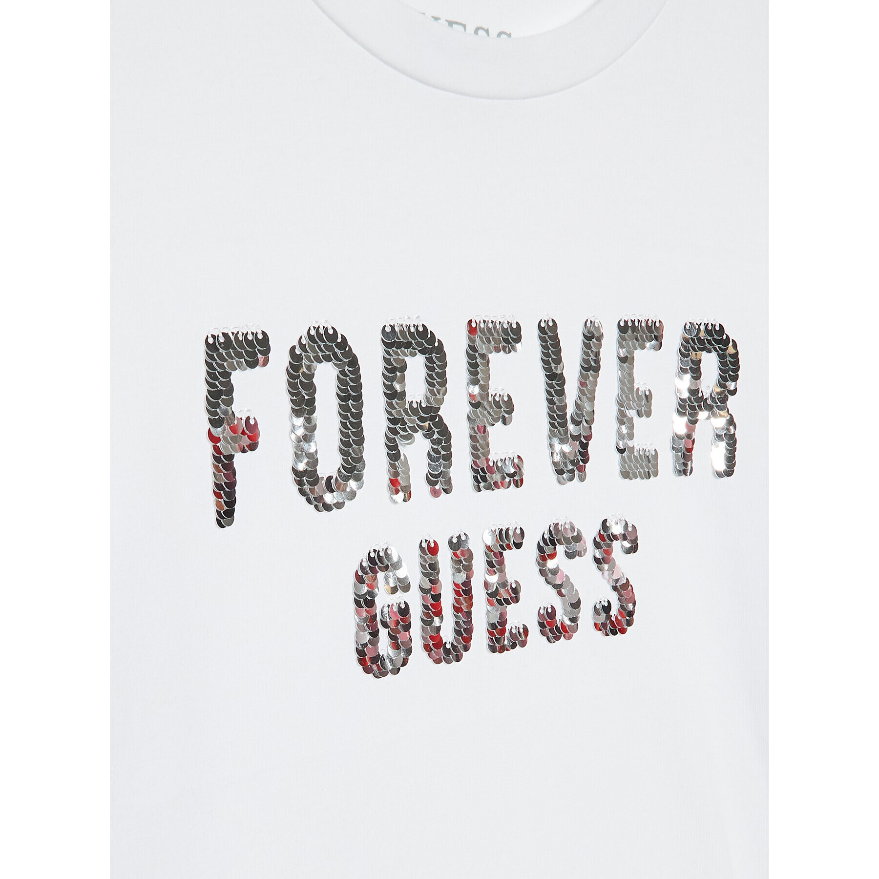 Guess Тишърт J3RI19 K6YW1 Бял Regular Fit - Pepit.bg