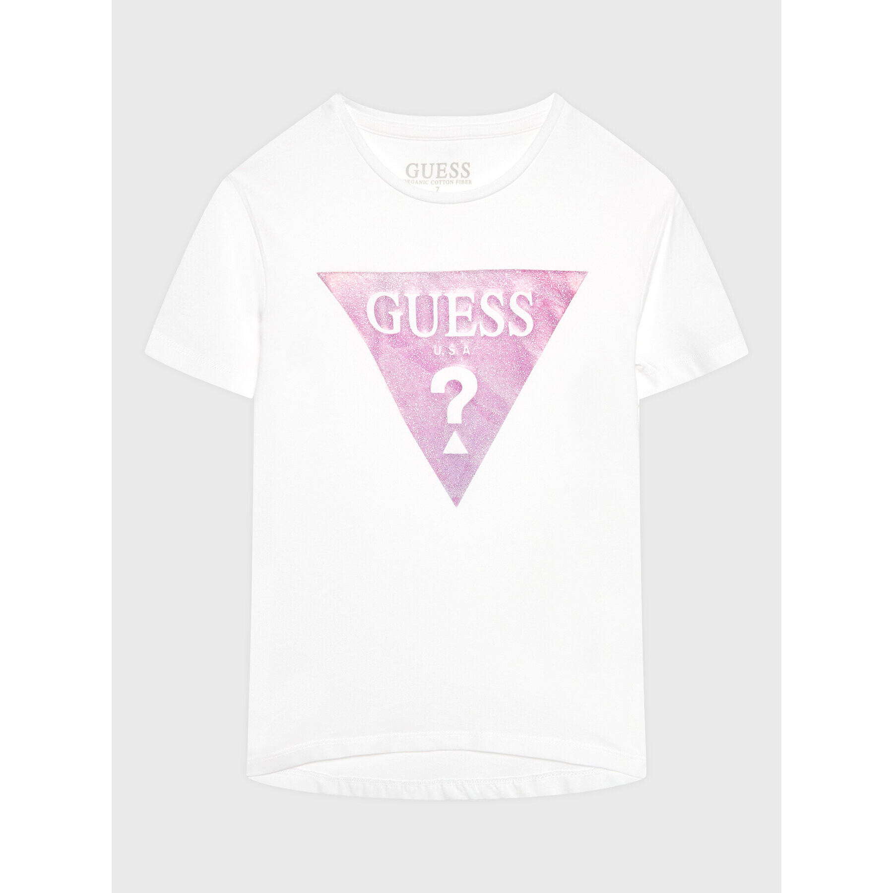 Guess Тишърт J3RI32 K6YW1 Бял Regular Fit - Pepit.bg