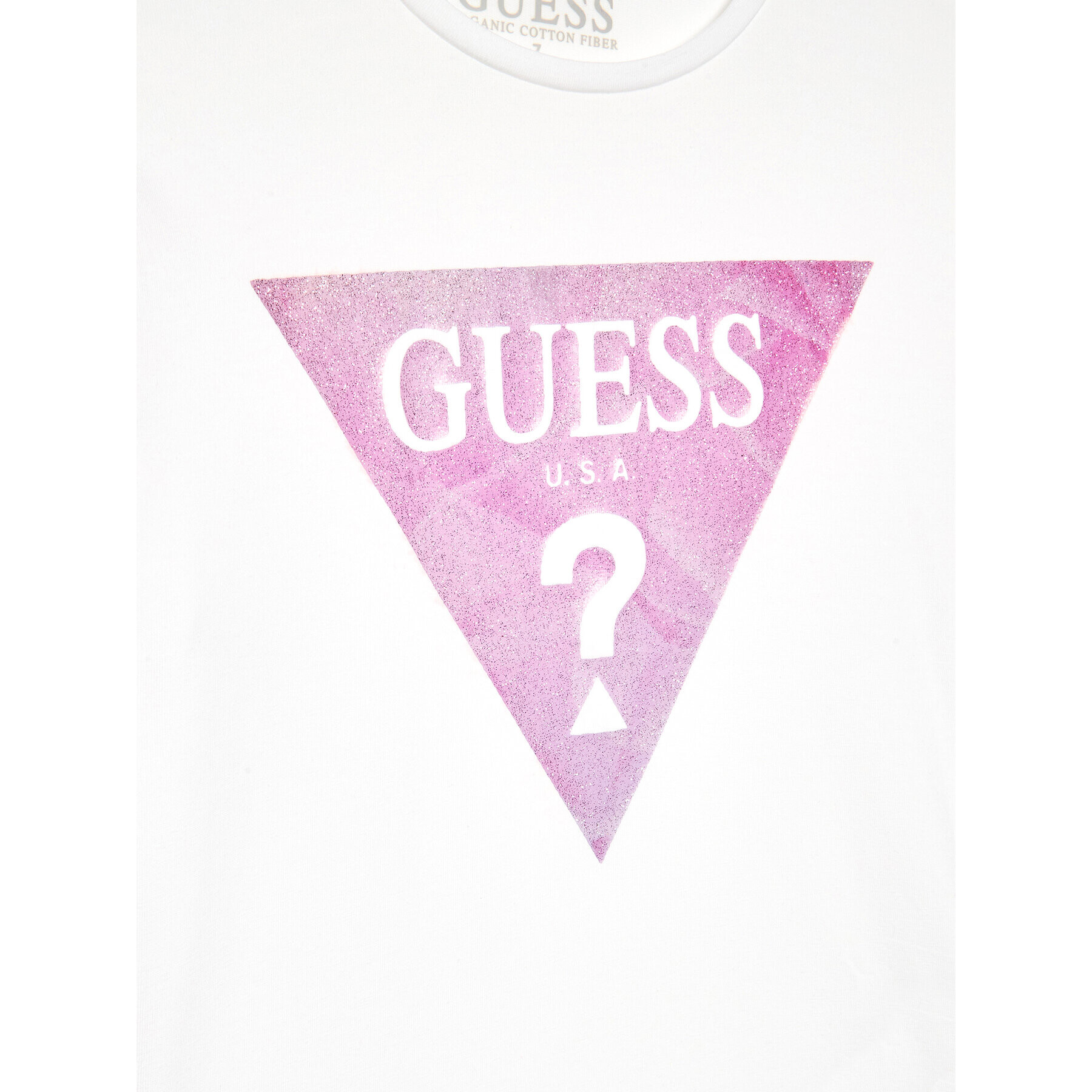 Guess Тишърт J3RI32 K6YW1 Бял Regular Fit - Pepit.bg