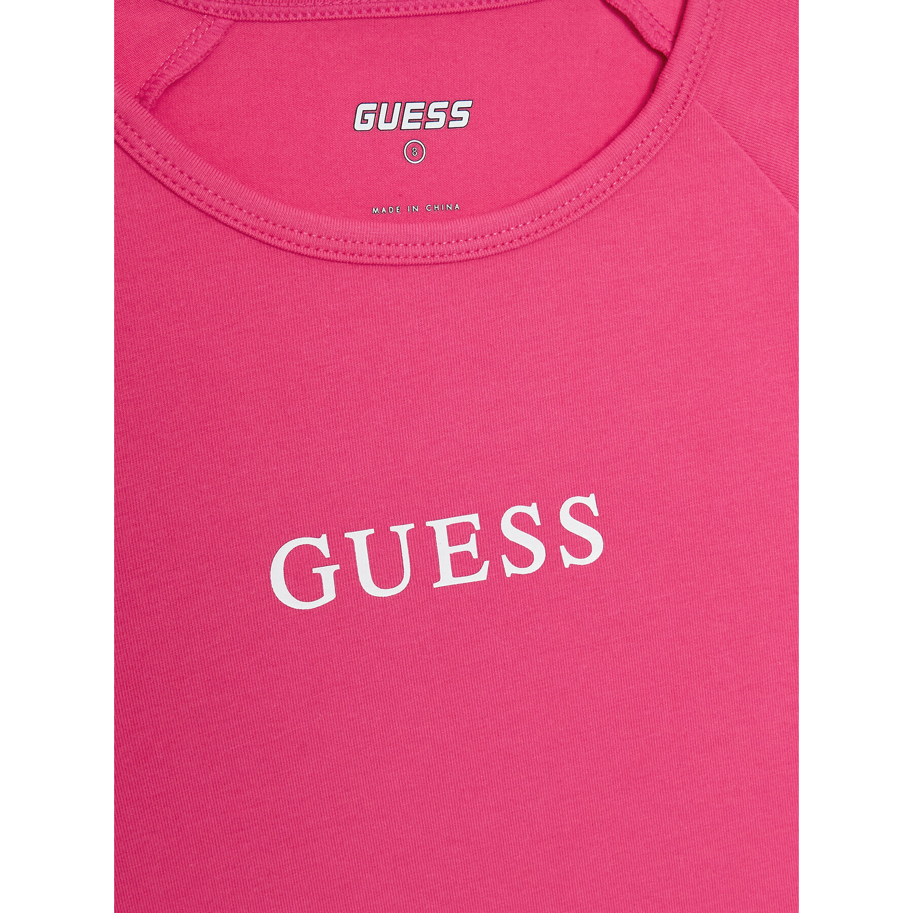 Guess Тишърт J3RI34 KABR0 Розов Regular Fit - Pepit.bg